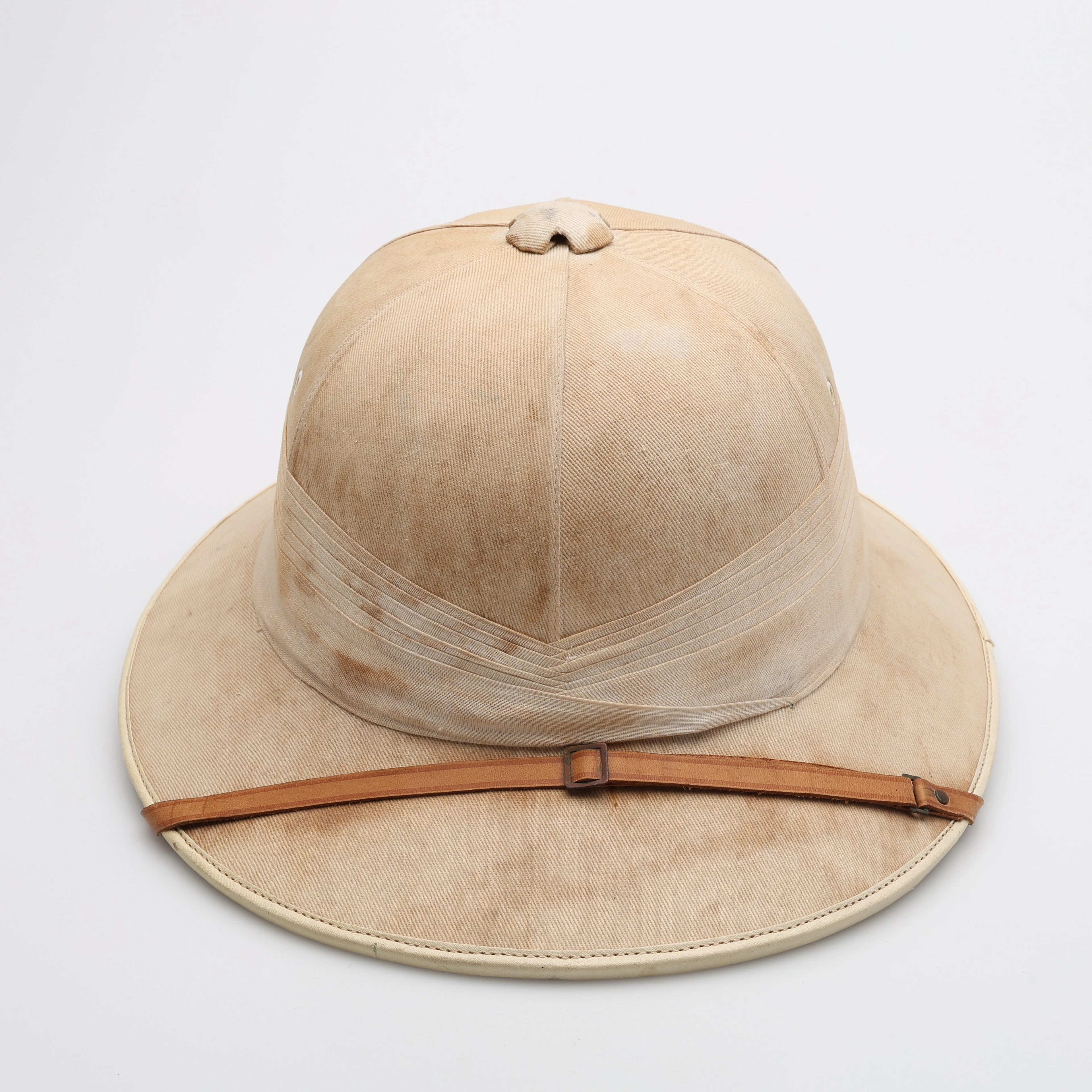 TROPIKHJÄLM, "GRANDE MAISON DU CONGO, BRUXELLES", MADE IN ENGLAND, 1930-TAL.