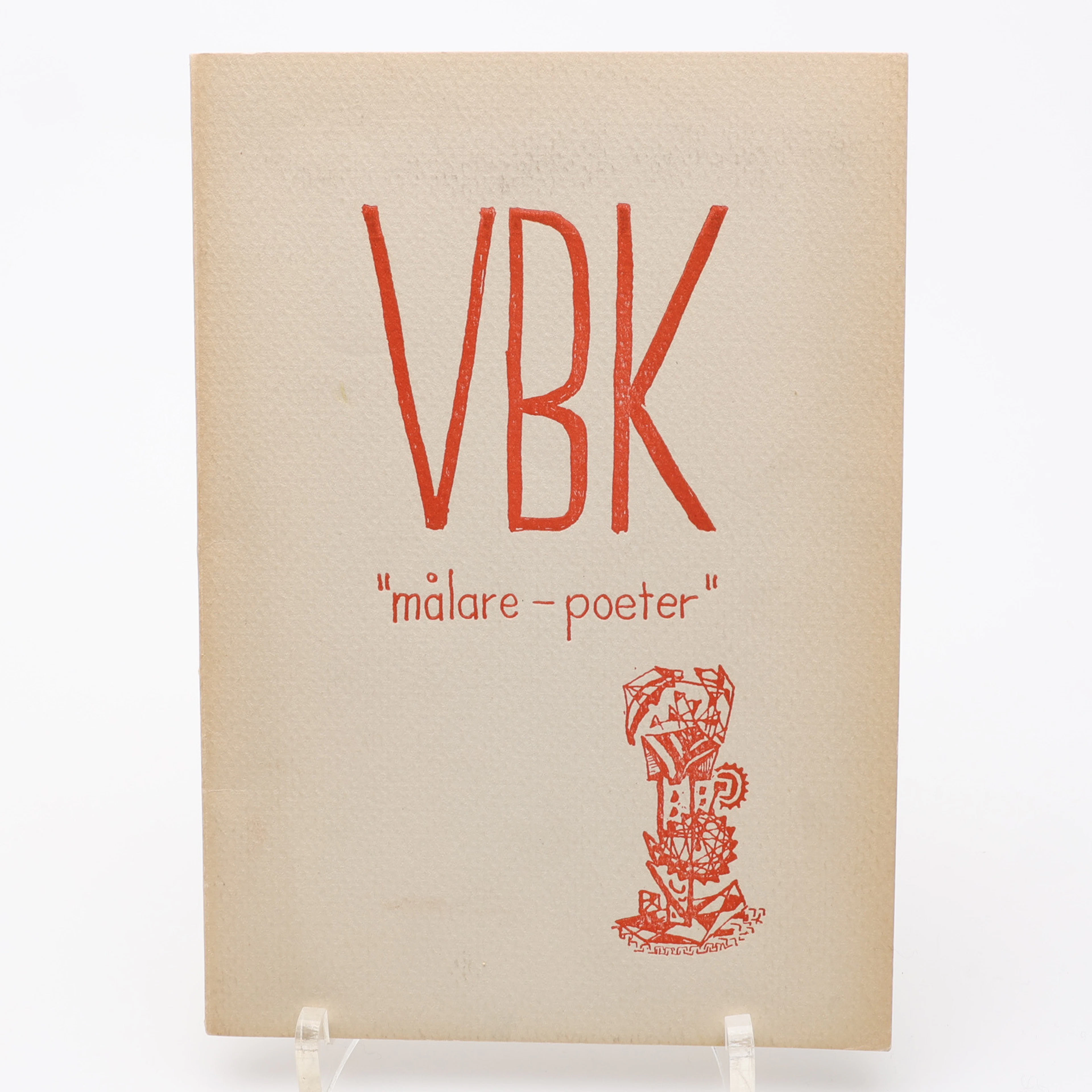 BIBLIOFILI. VITABERGSKLUBBEN - MÅLARE OCH POETER 1949 MED BIDRAG AV