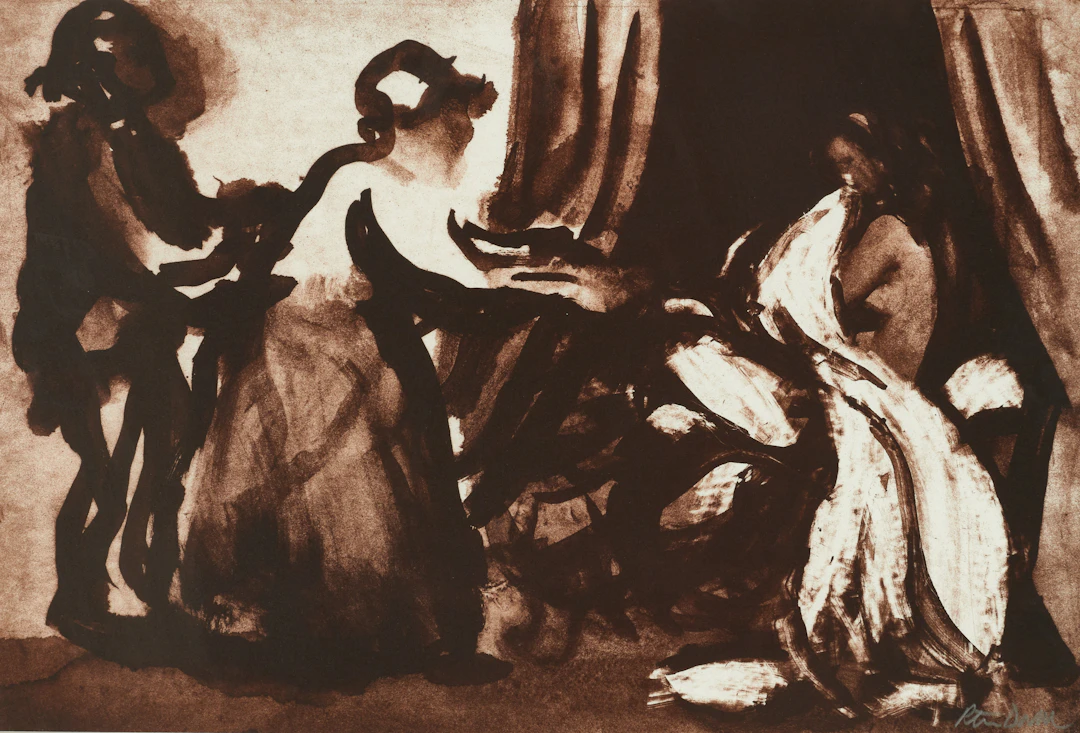 PETER DAHL (1934-2019). "Epistel N:o 43", utförd 1984, signerad, litografi.
