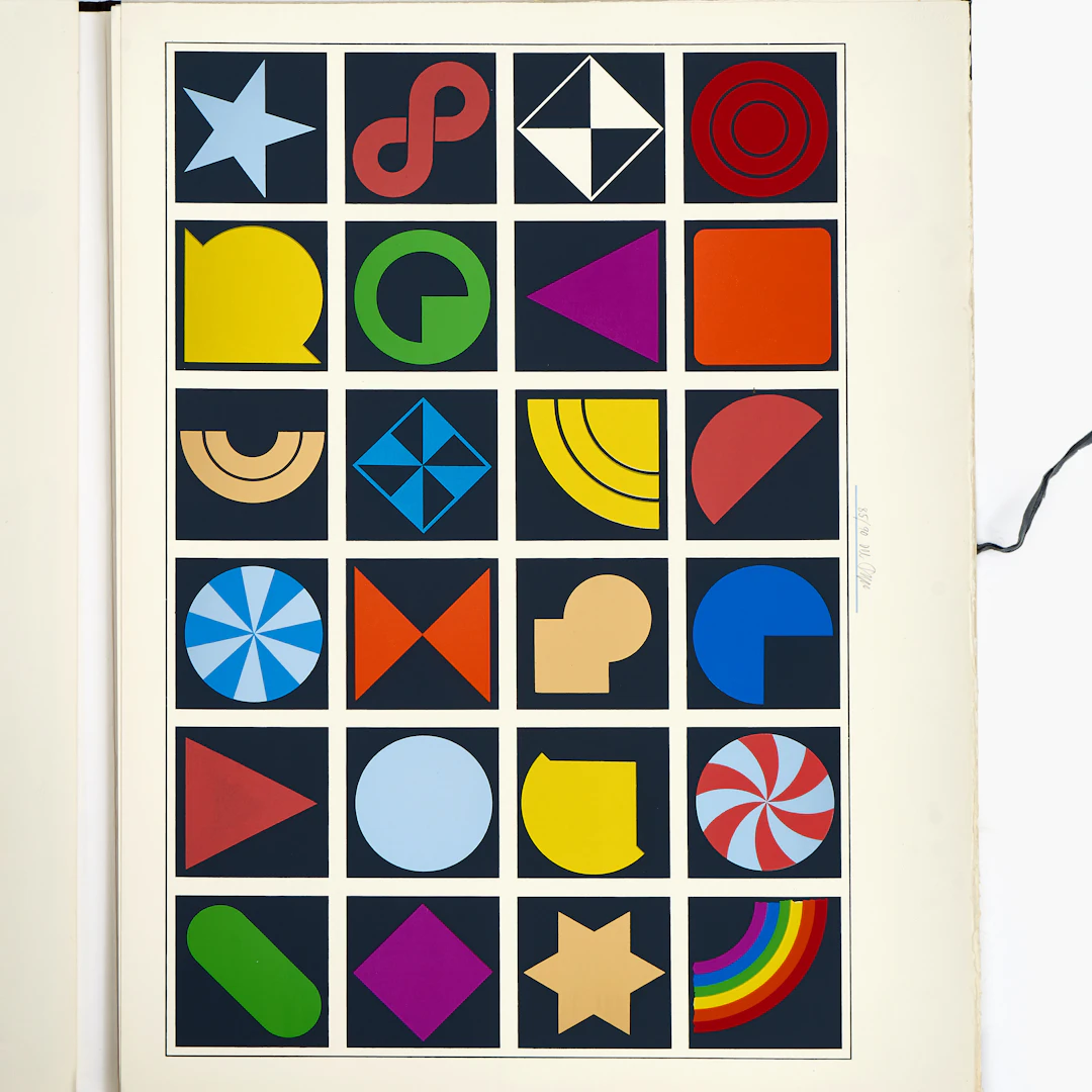 LUCIO DEL PEZZO (ITALIEN, 1933-2020). Mapp "Östermalm Suite", 5 blad
