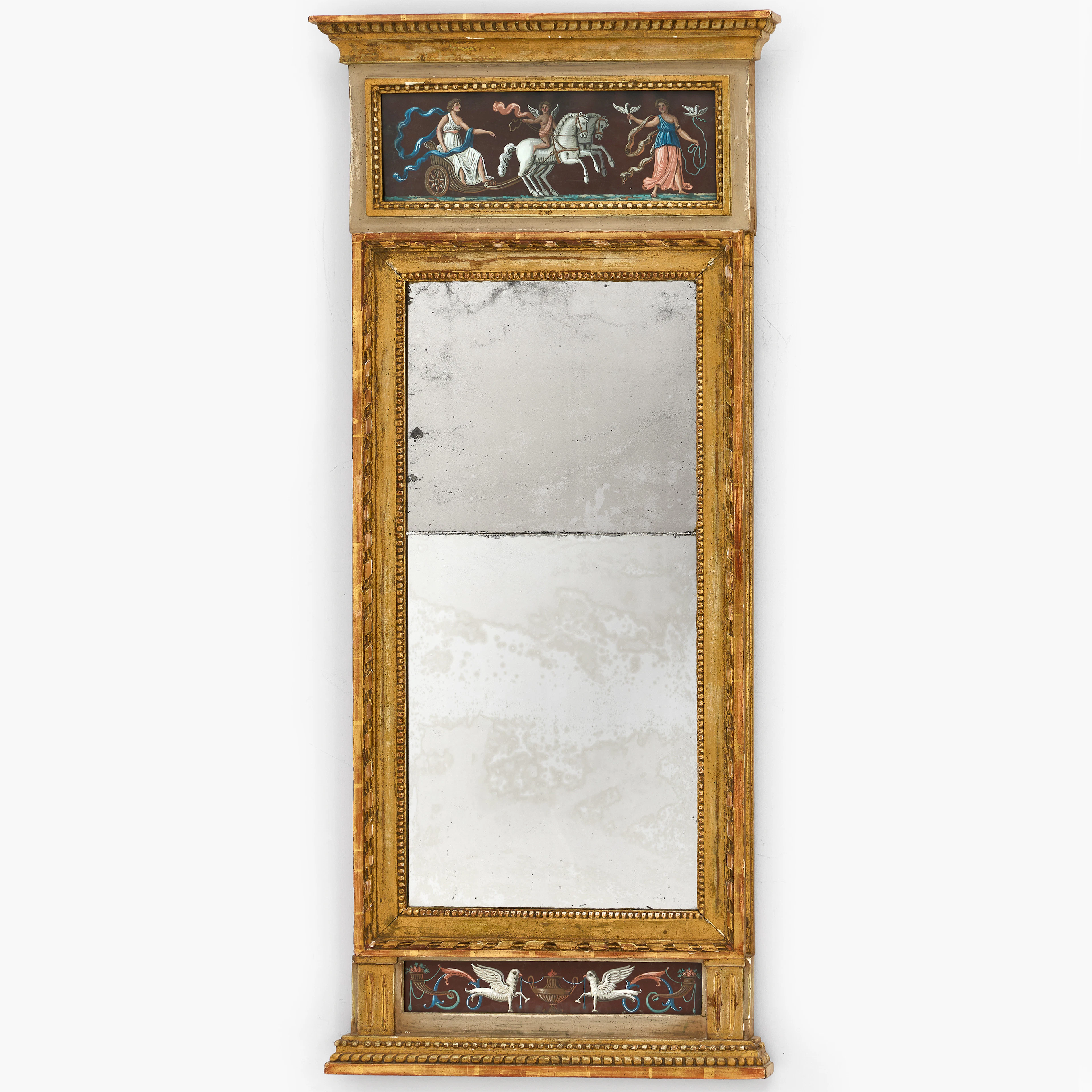 SPEGEL, sengustavianskt stockholmsarbete, 1700-talets slut, träskuren