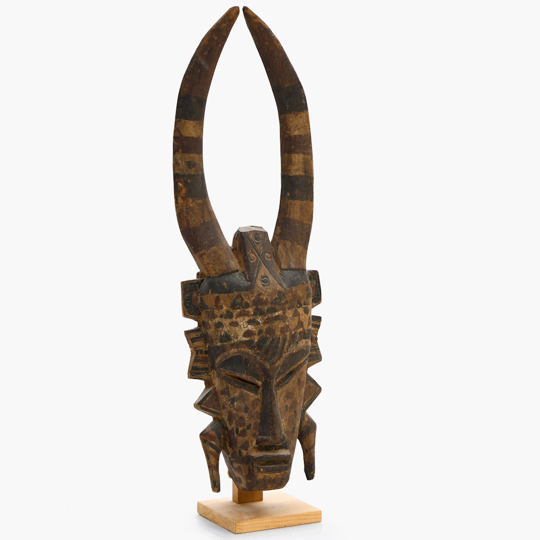 DANSMASK, Senufo, Mali, 1900-talets senare del.