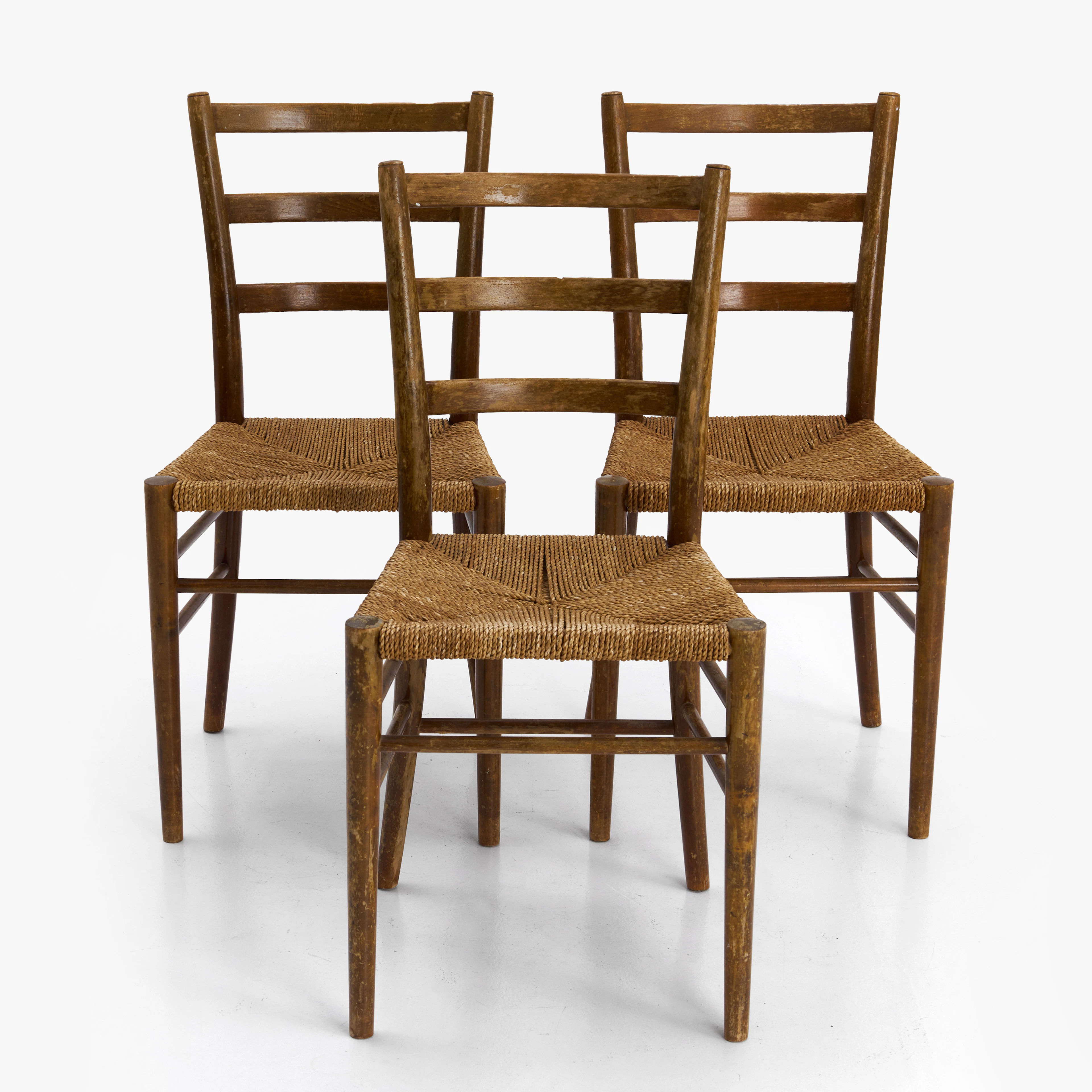 STOLAR, 3 st, Gemla Fabriker AB Diö, möjligen Gunnar Asplund, 1900-talets
