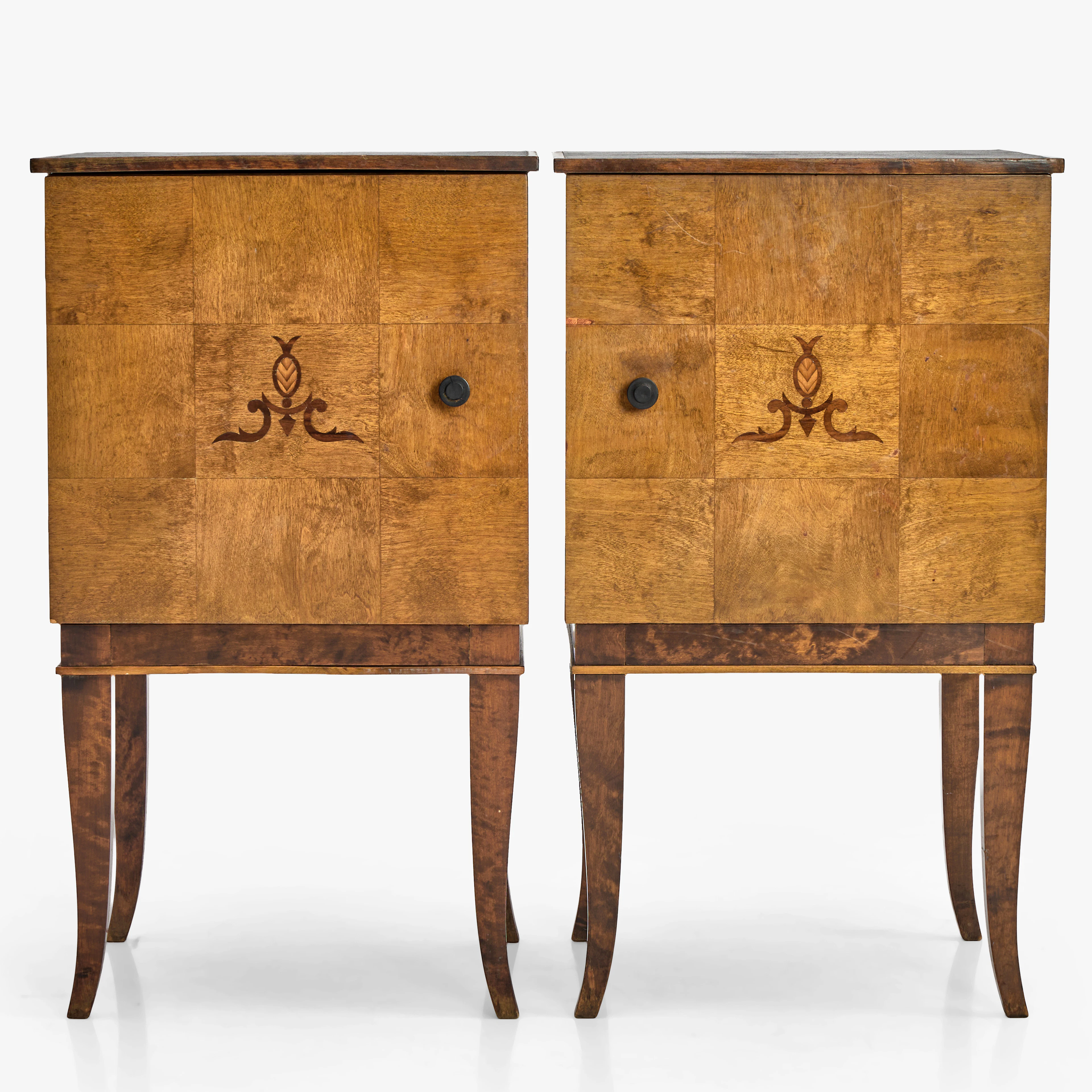ATTDUKSBORD, 1 par, Swedish Grace, intarsia.