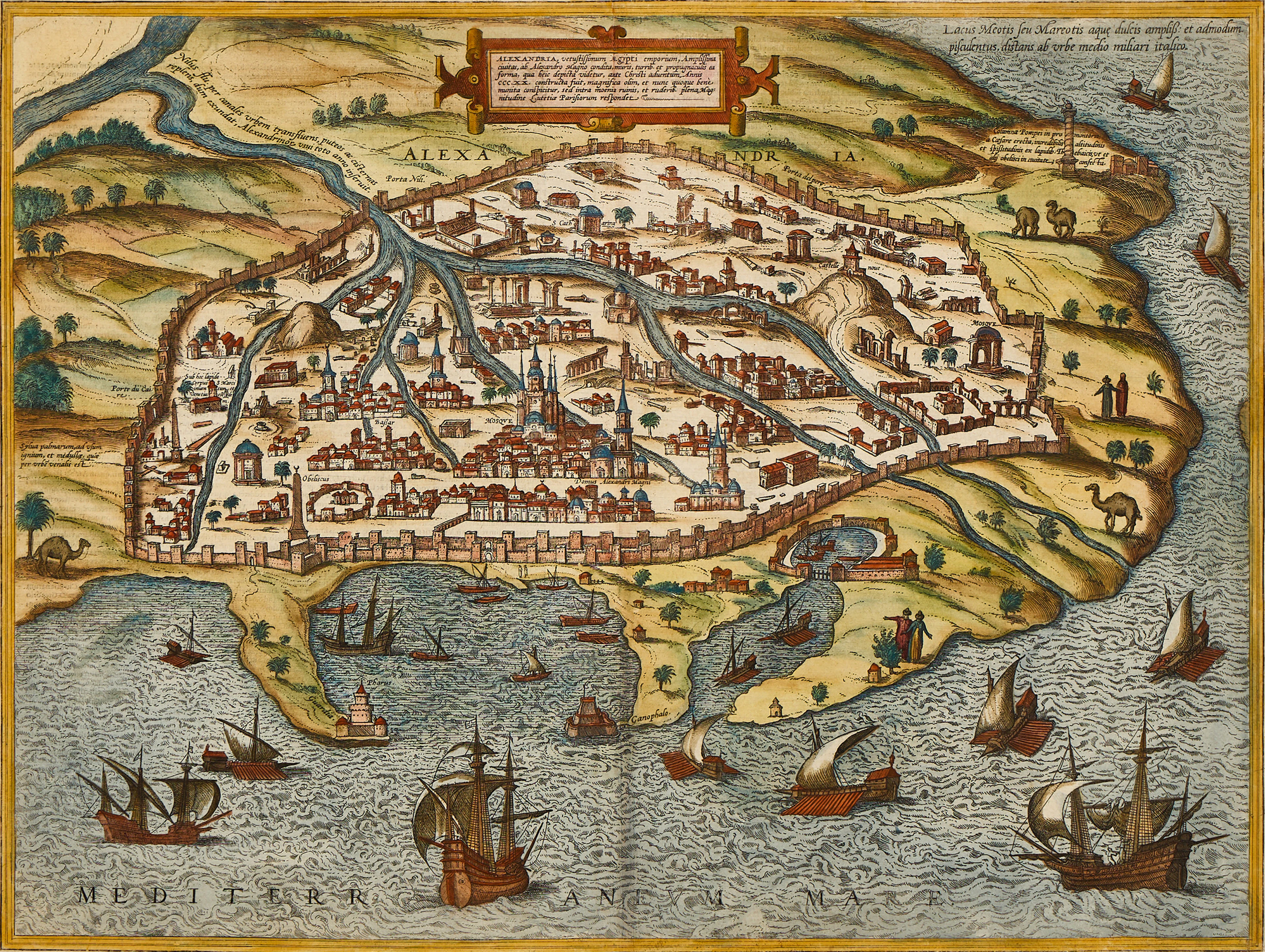 BRAUN/HOGENBERG, Alexandria, 1575.
