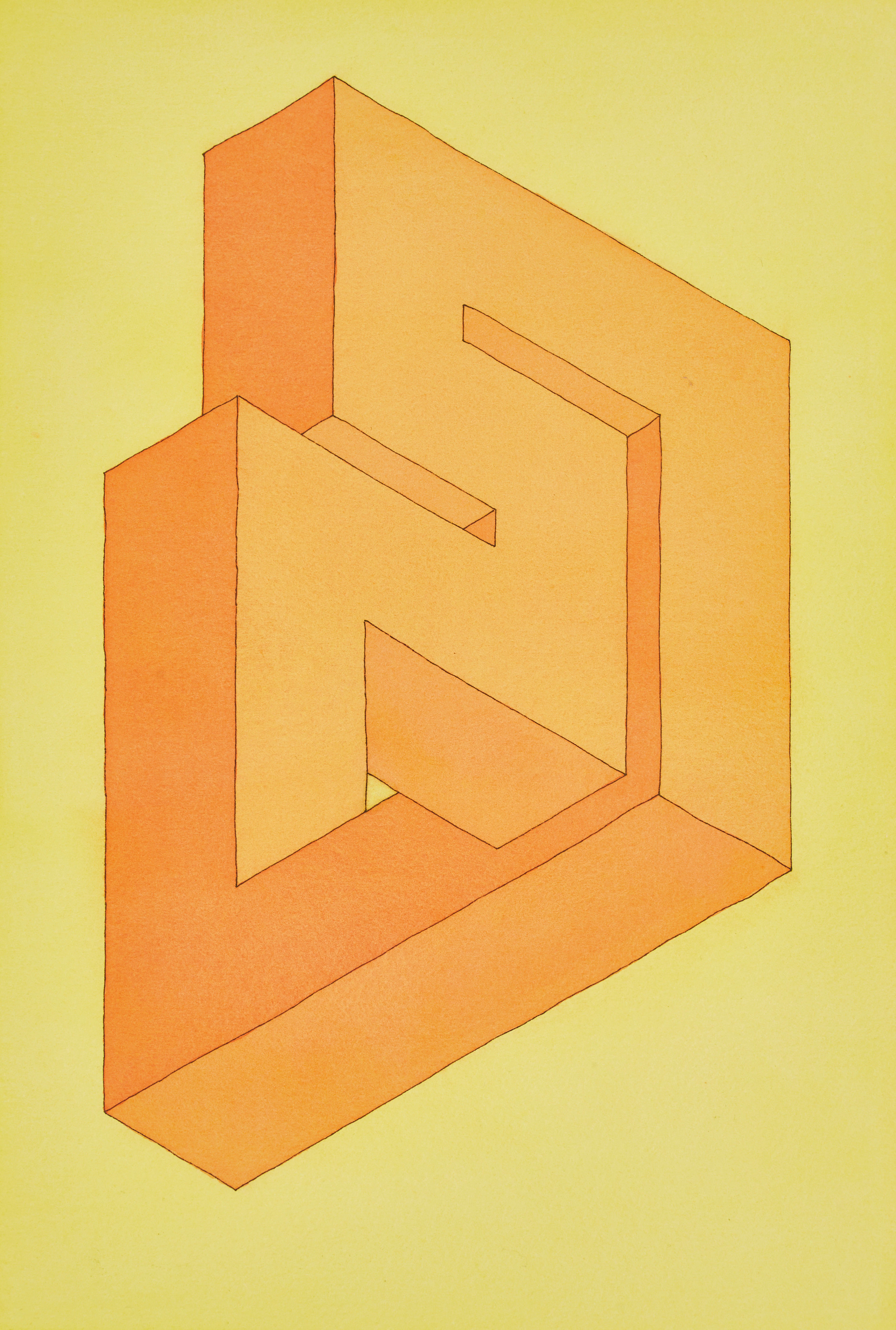 OSCAR REUTERSVÄRD (Sverige, 1915-2002), "Perspective japonaise No