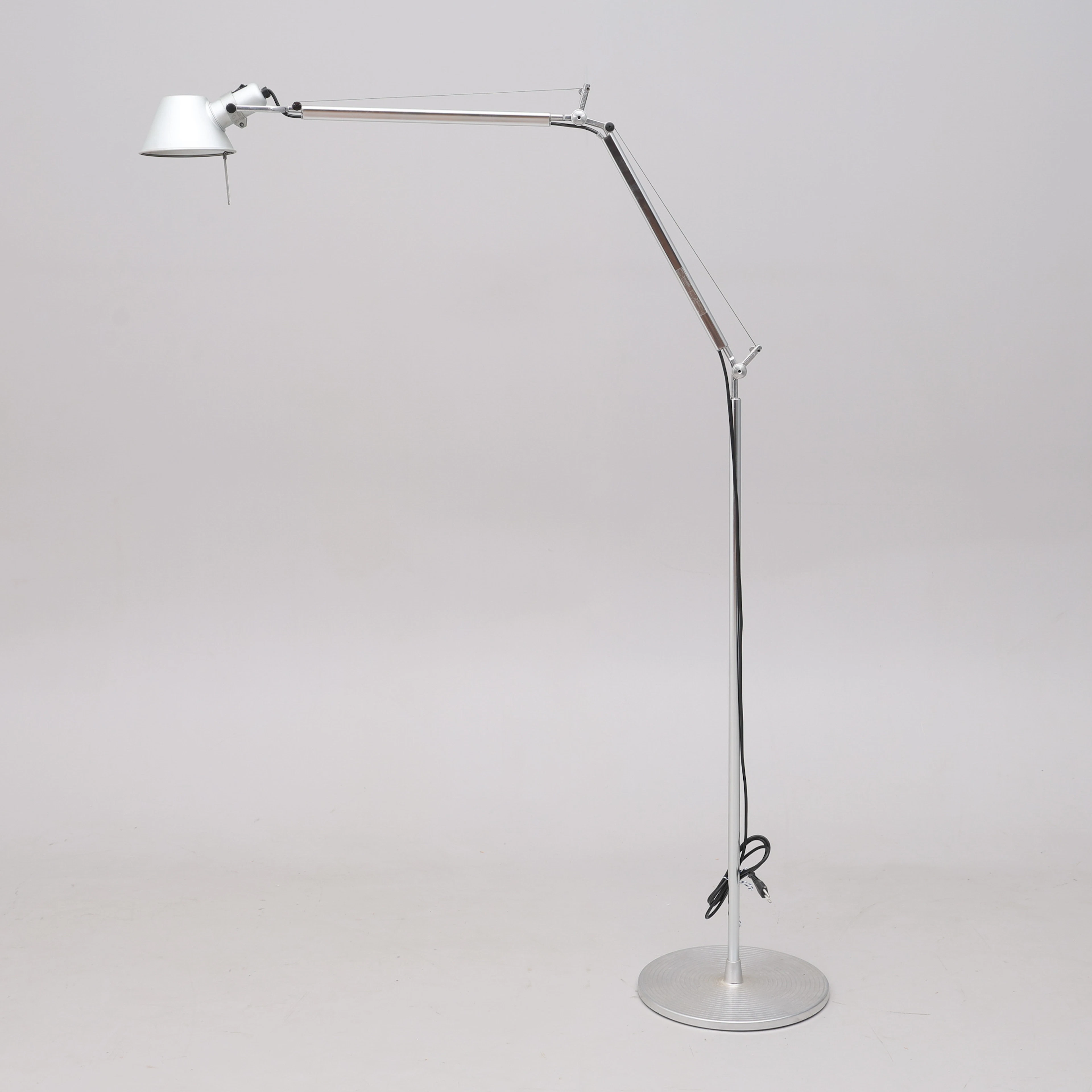 MICHELE DE LUCCHI & GIANCARLO FASSINA. GOLVLAMPA, "TOLOMEO", ARTEMIDE