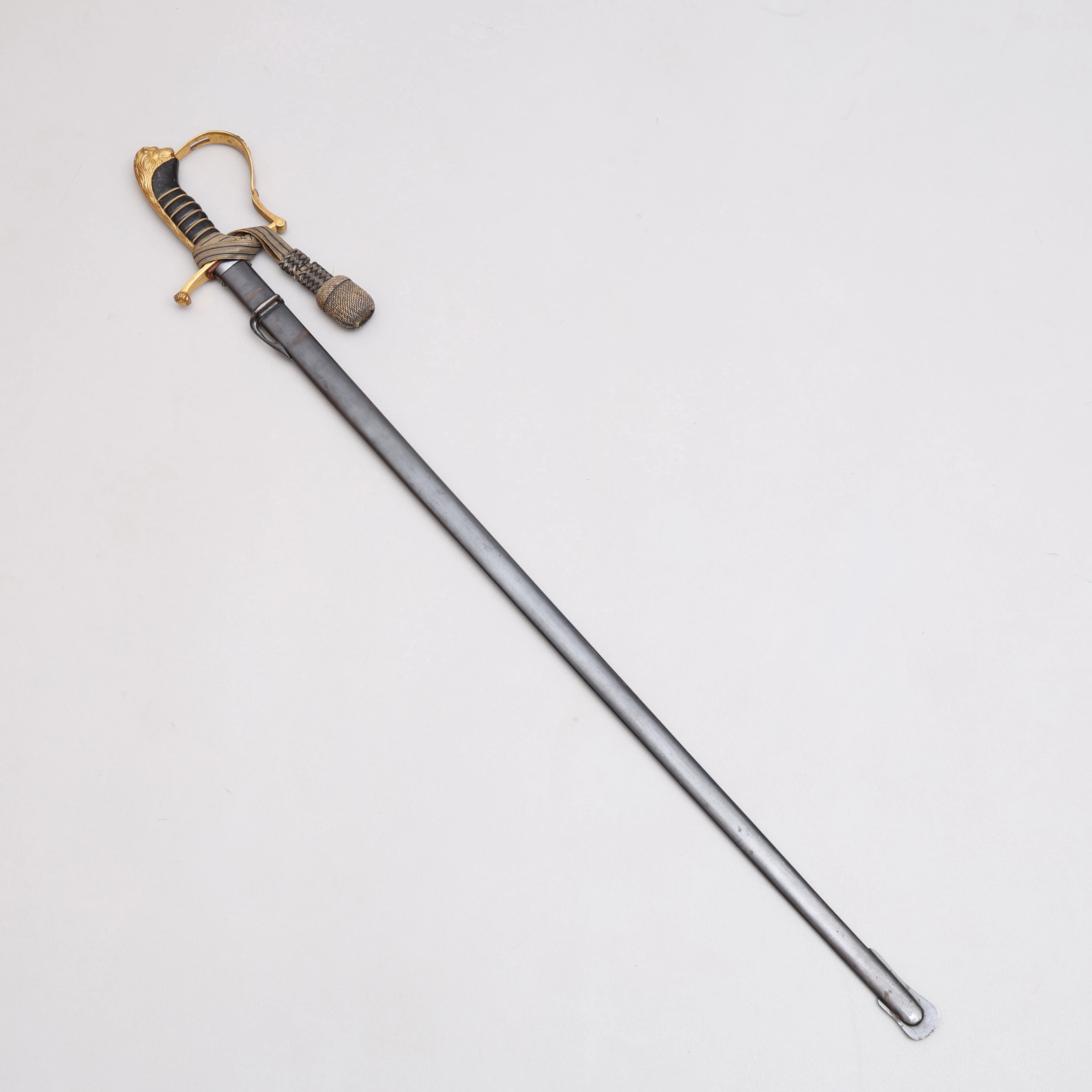 PALLASCH/SABEL MED BALJA & PORTOPÉ, M/1899, FÖR INFANTERIOFFICER.