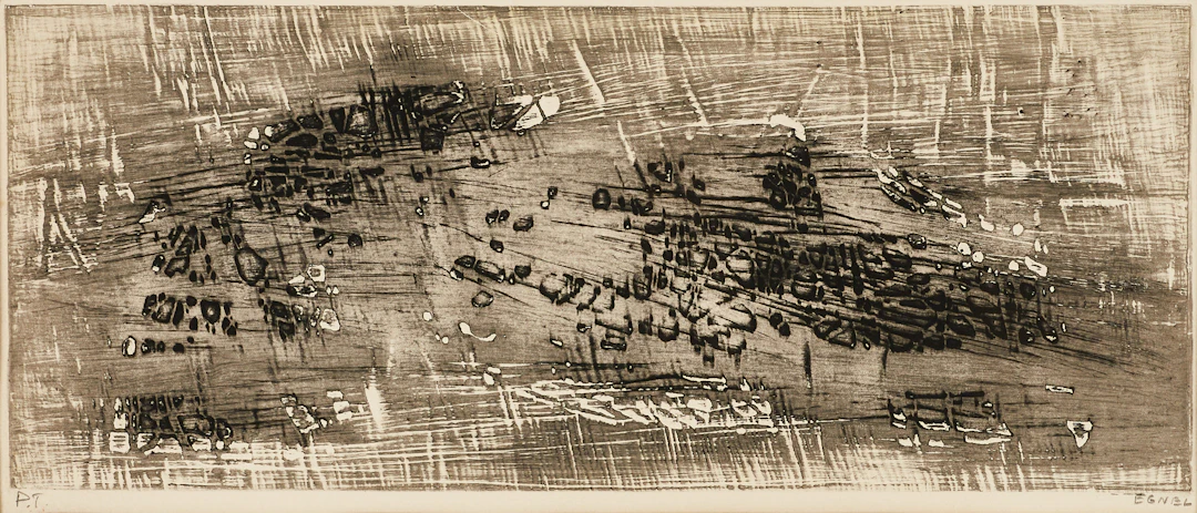 JOY EGNEL (Vilhelmina 1920-2001 Stockholm), Xynara, signerad EGNEL