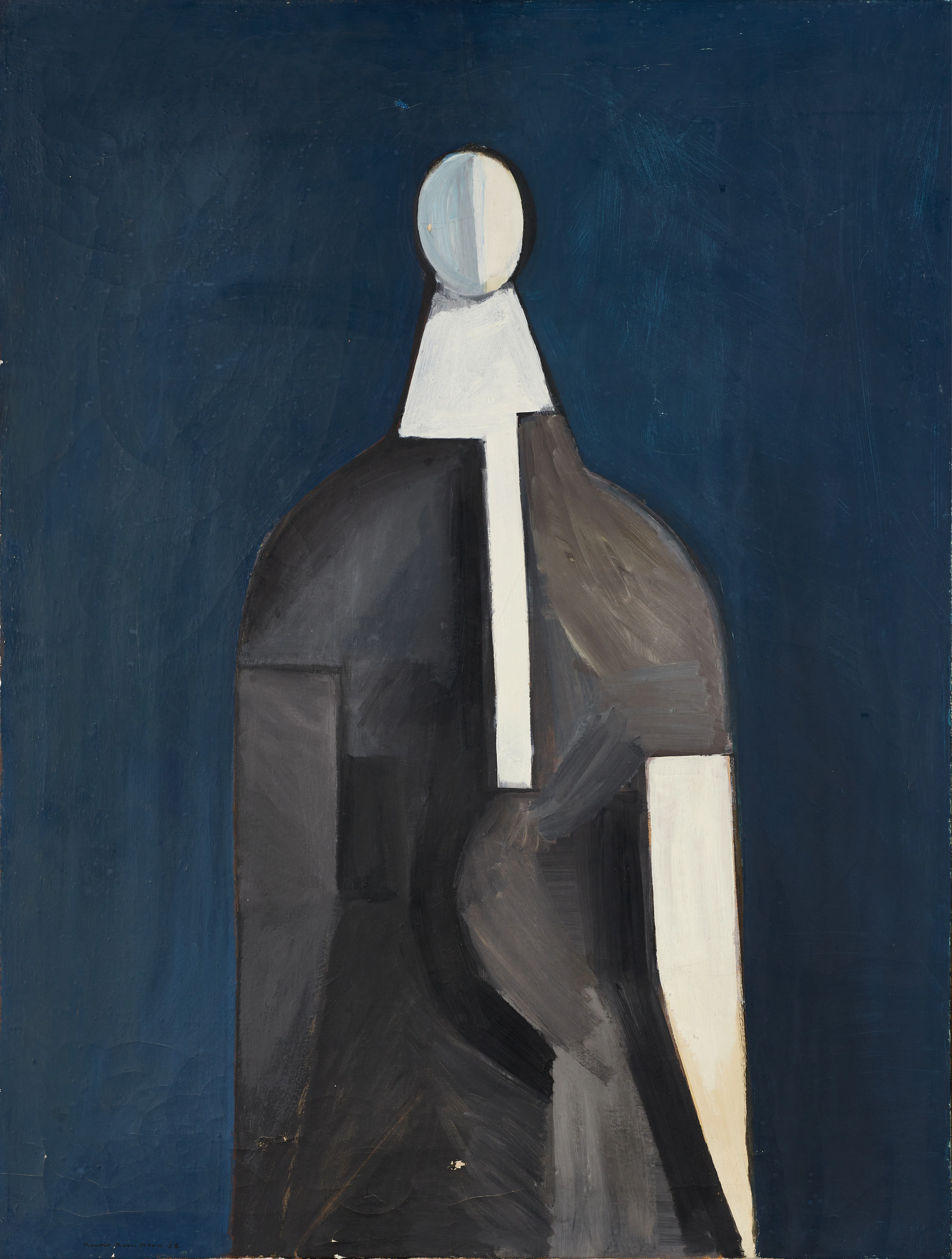 BERTIL BERNTSSON (1921–2002). Figurkomposition, signerad, daterad