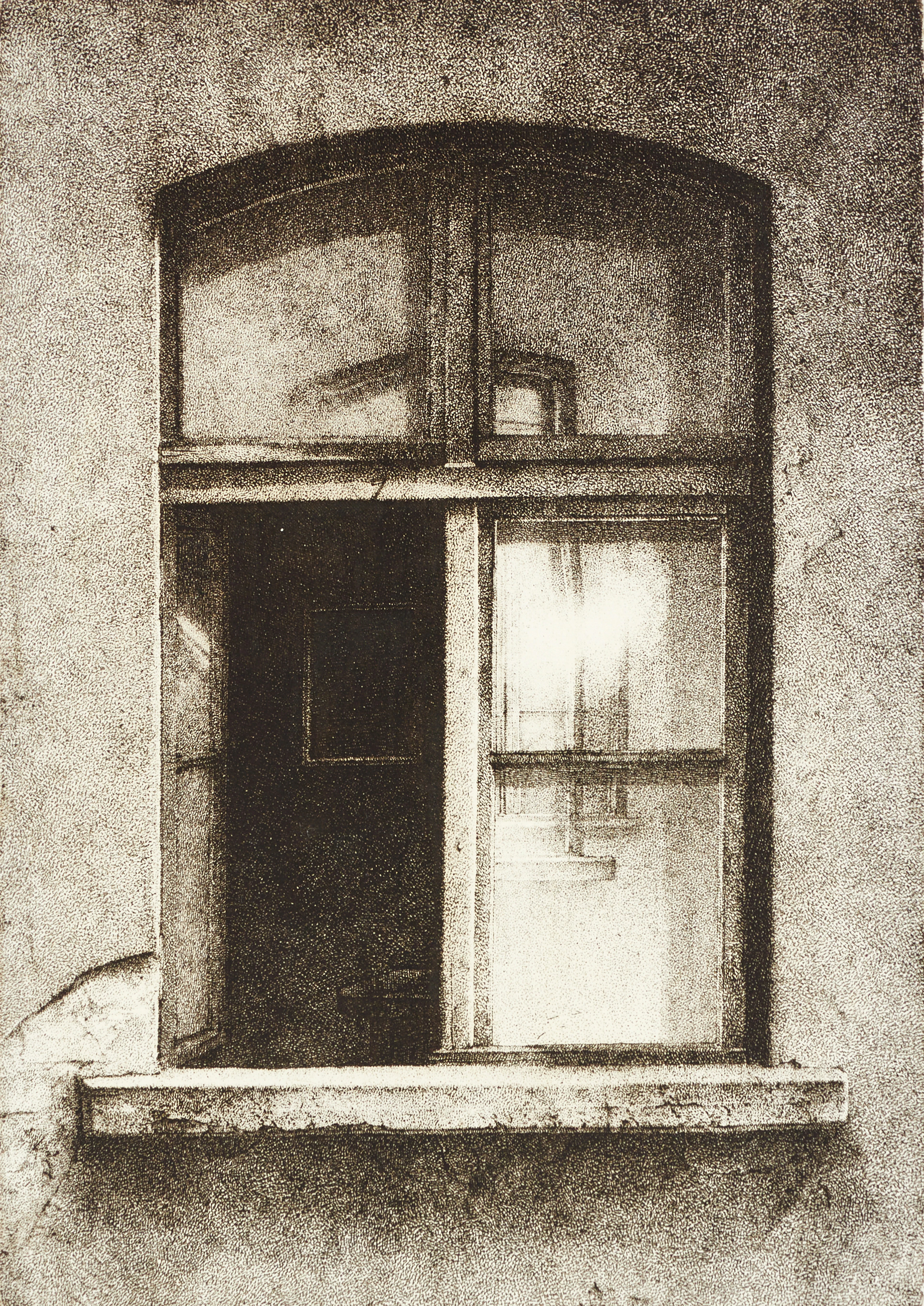 JAN SZMATLOCH (Polen, f. 1950). "Okno III", signerad och daterad -78