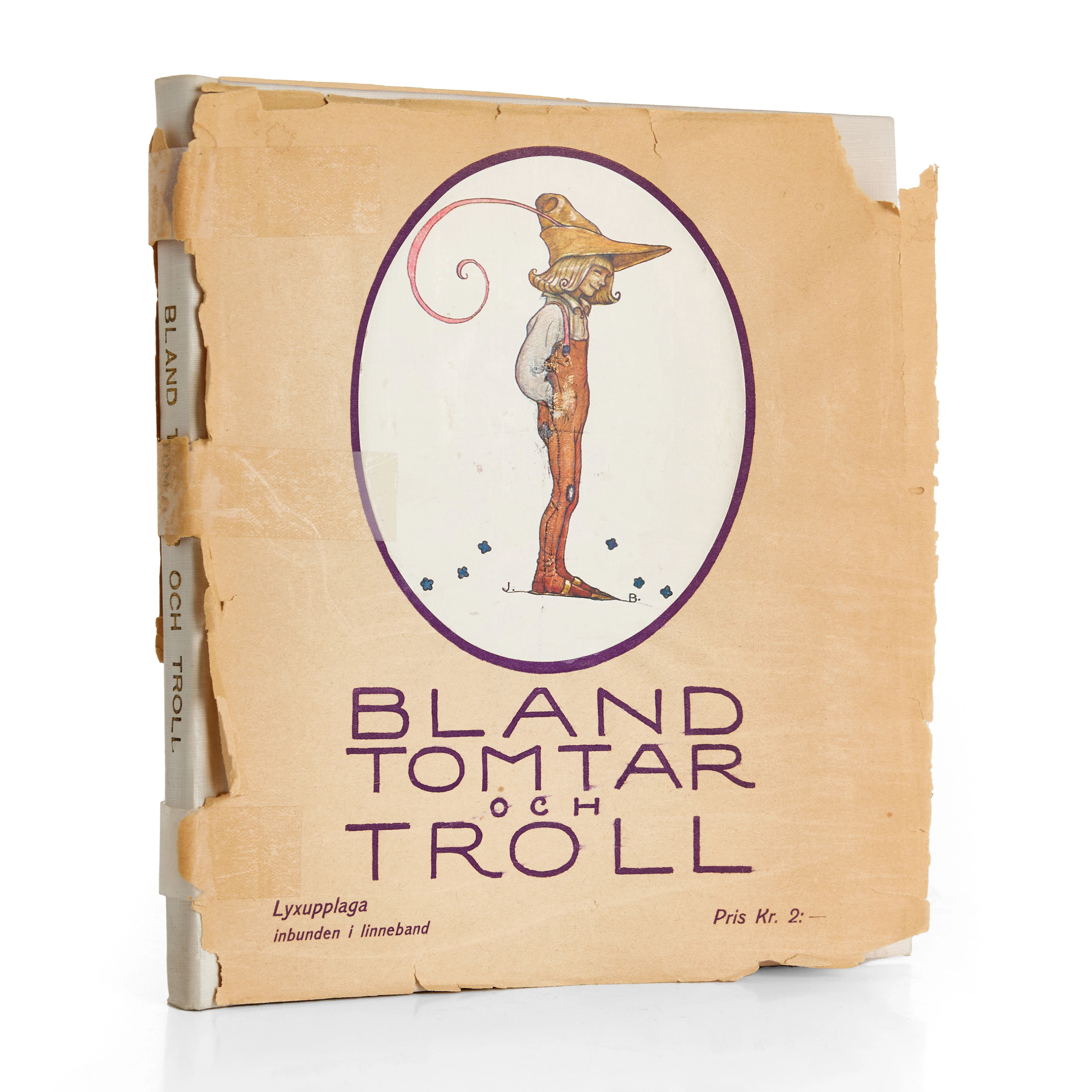 BLAND TOMTAR OCH TROLL 9, Lyxupplaga (1915), illustrerad av John Bauer