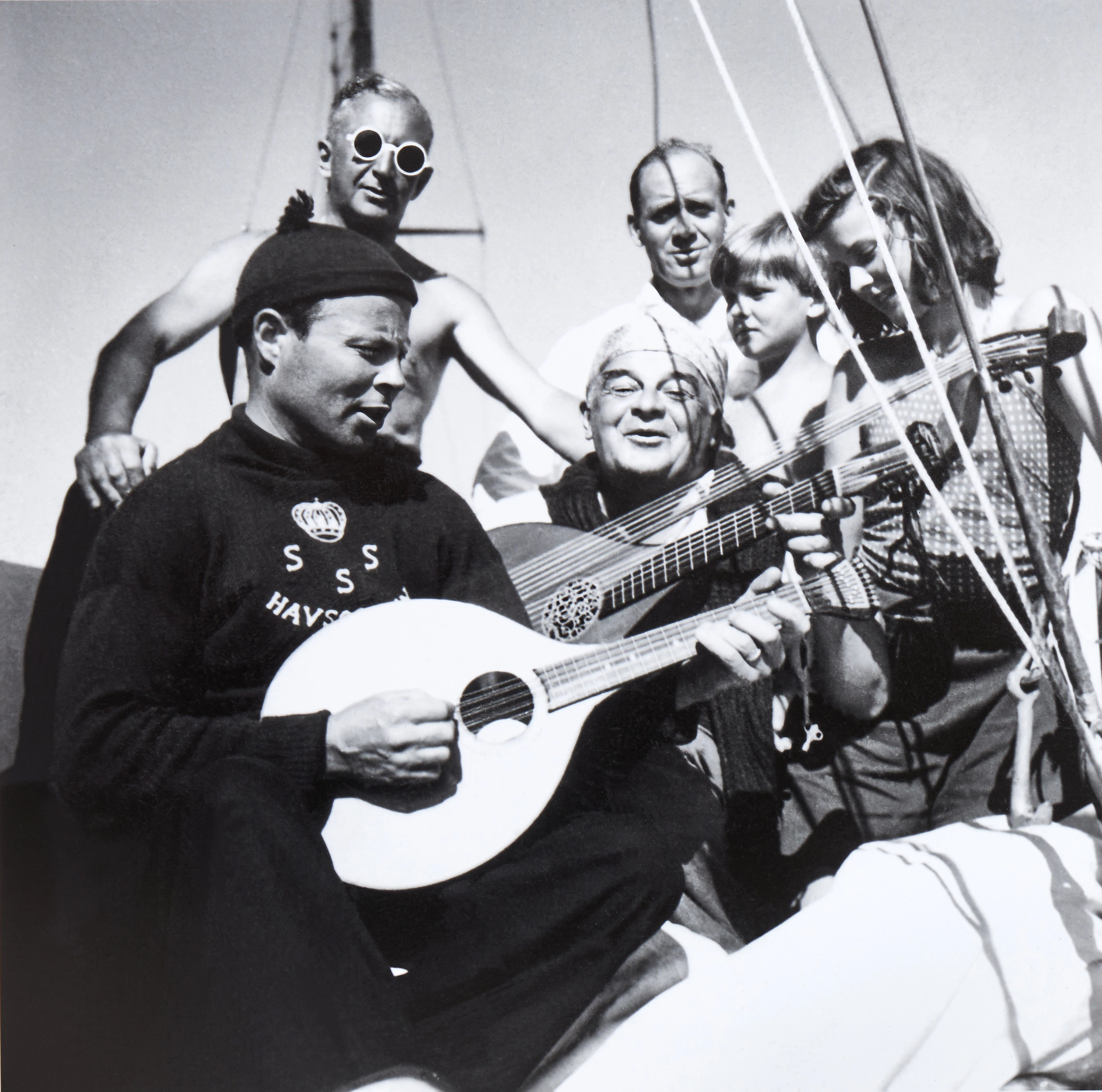 EVERT TAUBE. PER-OLOW ANDERSON (1921-1989). ”Evert Taube Sandhamnsregattan