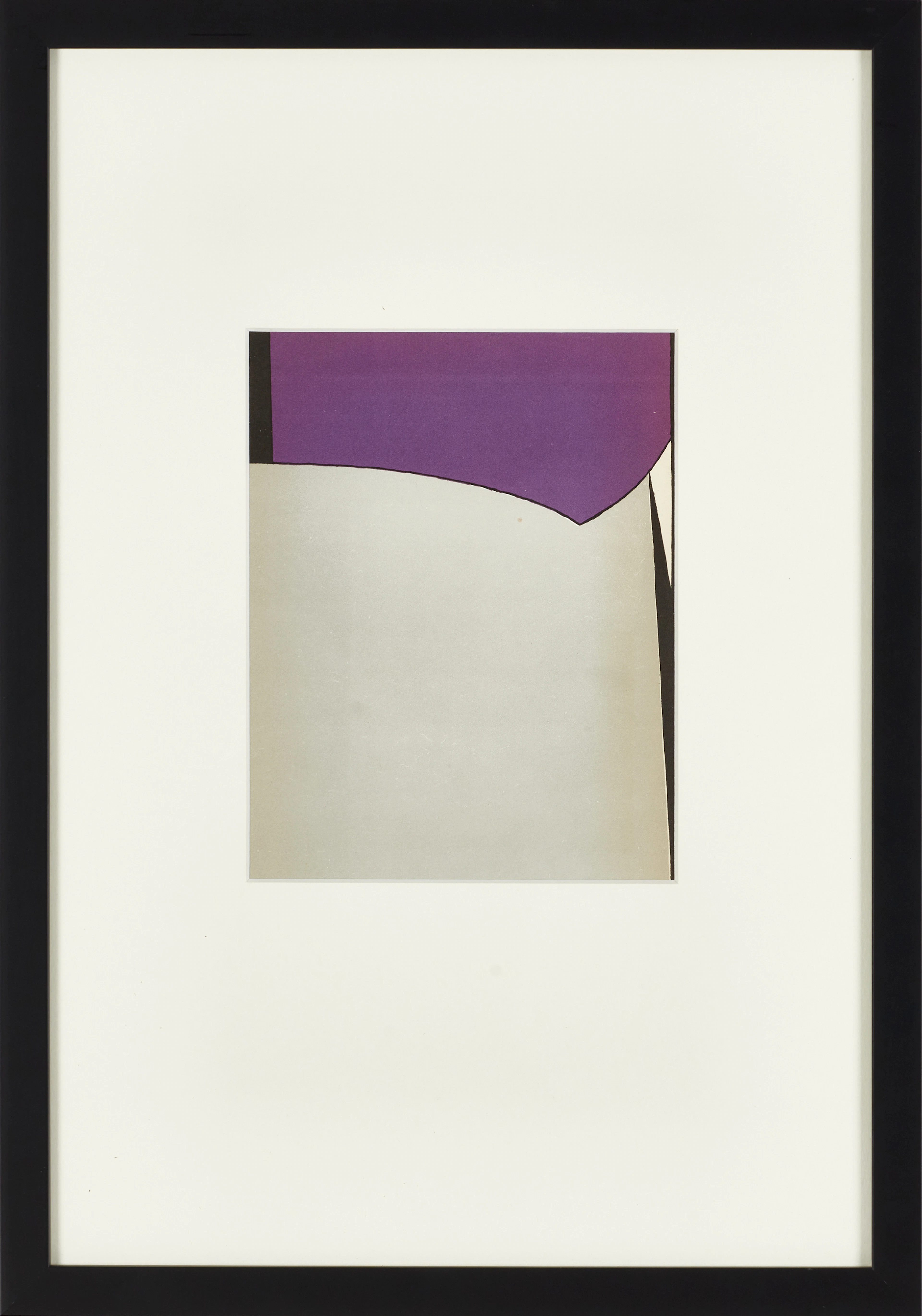 ALBERT JOHANSSON (Sverige, 1926-1998). efter, Komposition, 1956, grafiskt blad.