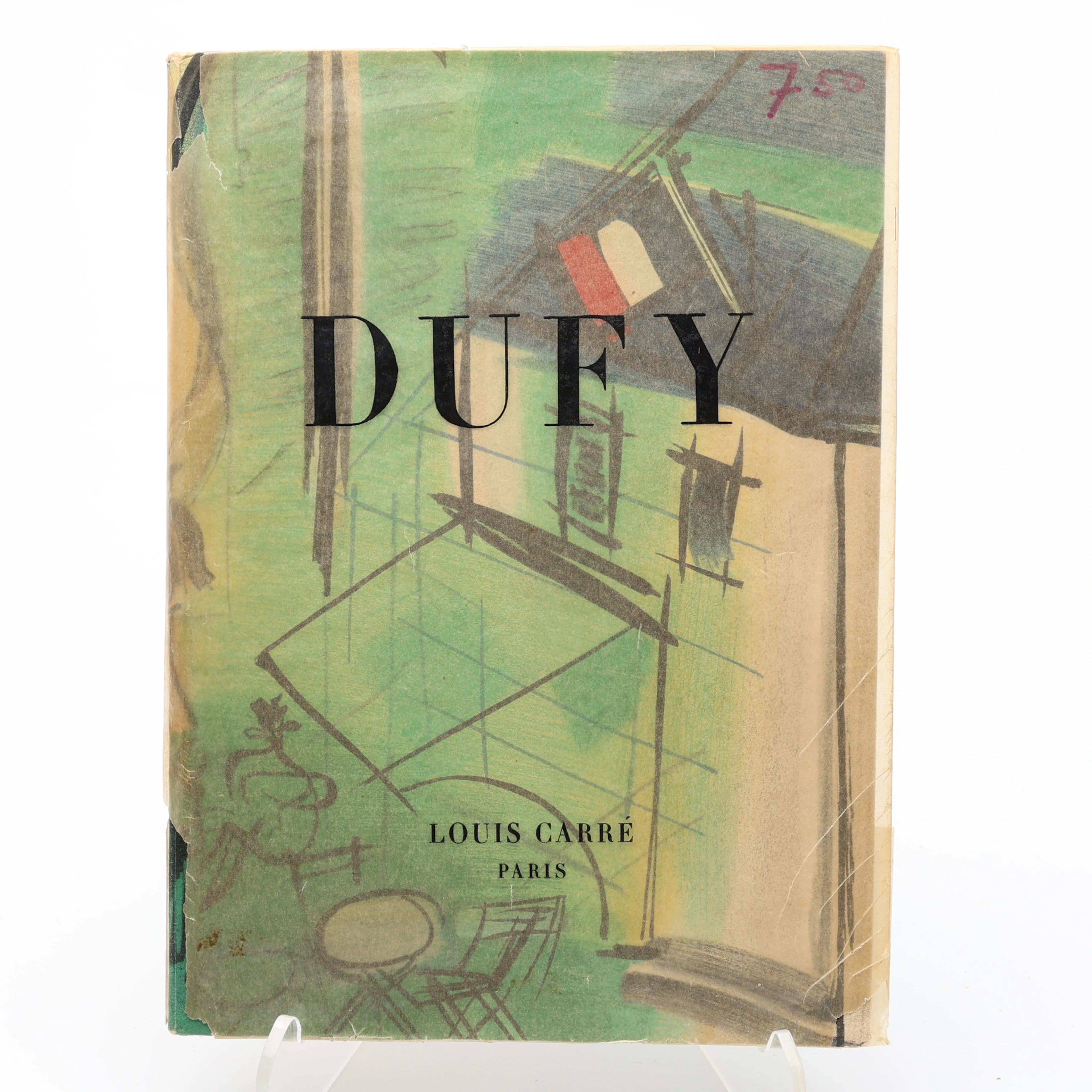 RAOUL DUFY, FRANSK KONSTNÄR, (1877-1953). DUFY - KATALOG FRÅN LOUIS