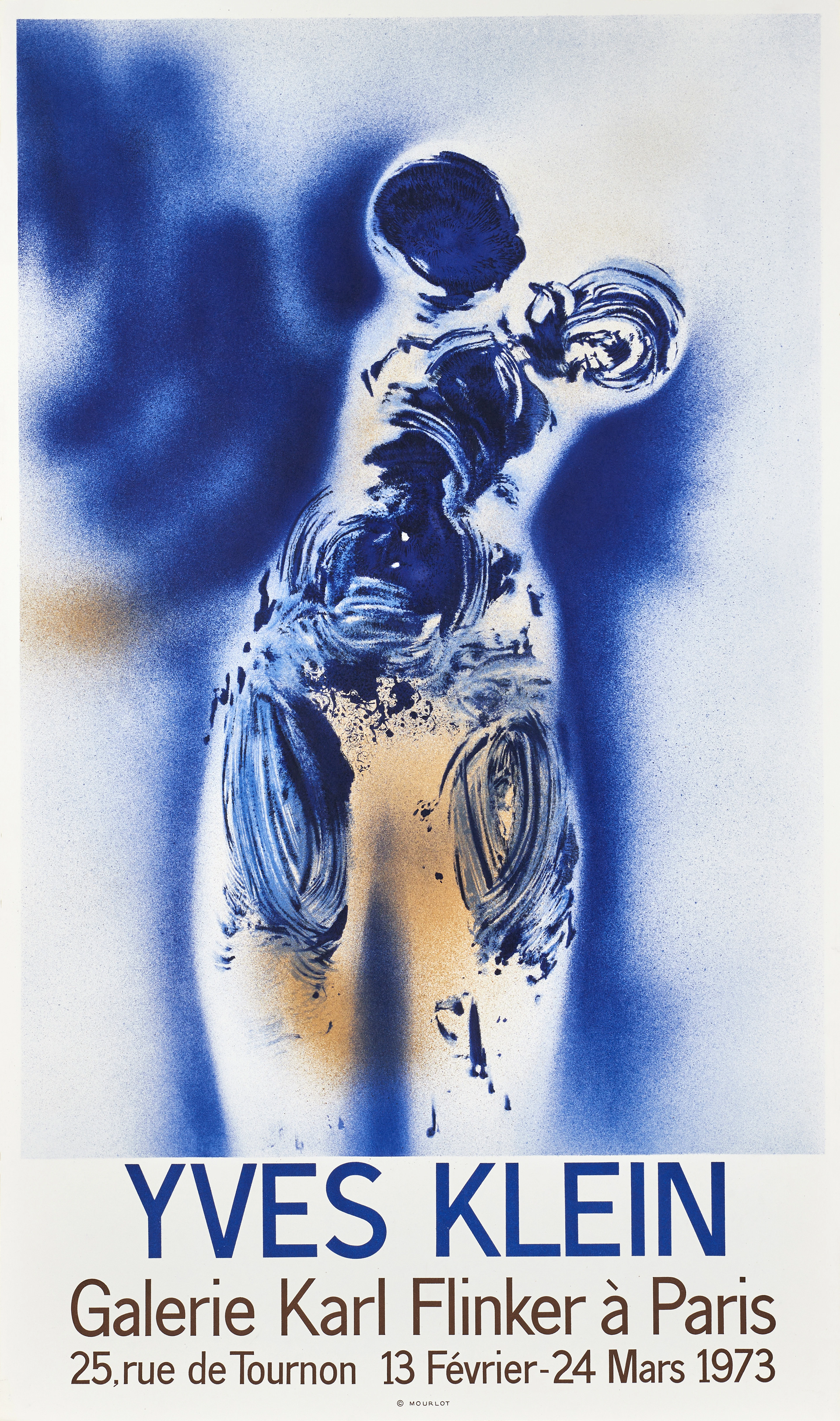 YVES KLEIN (1928-1962) (efter), "Yves Klein" (Galerie Karl Flinker