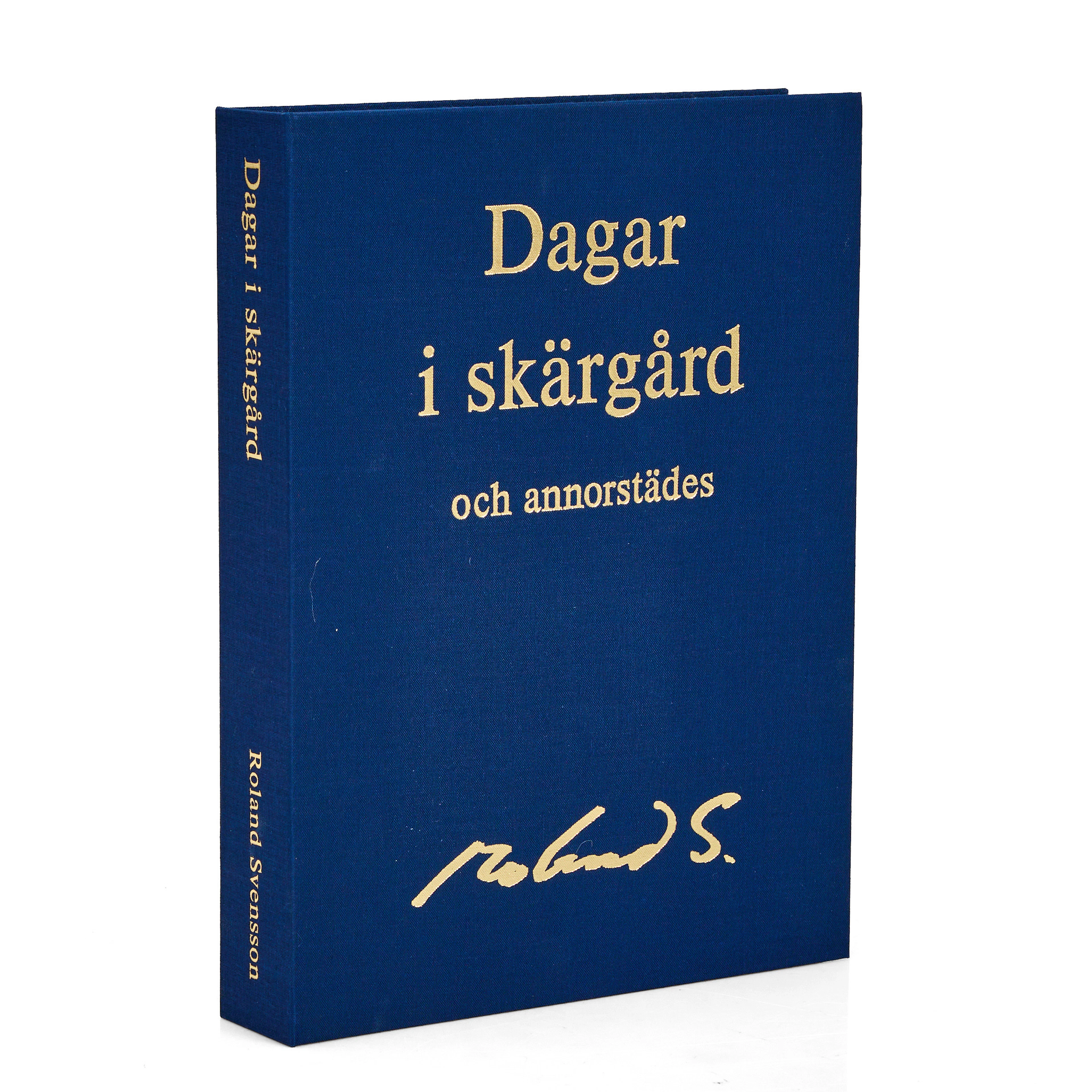 ROLAND SVENSSON (1910-2003). "Dagar i skärgård och annorstädes", kassett