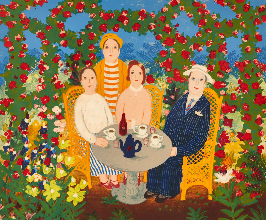 LENNART JIRLOW (SVERIGE, 1936–2020). "Dans le jardin" (I trädgården)