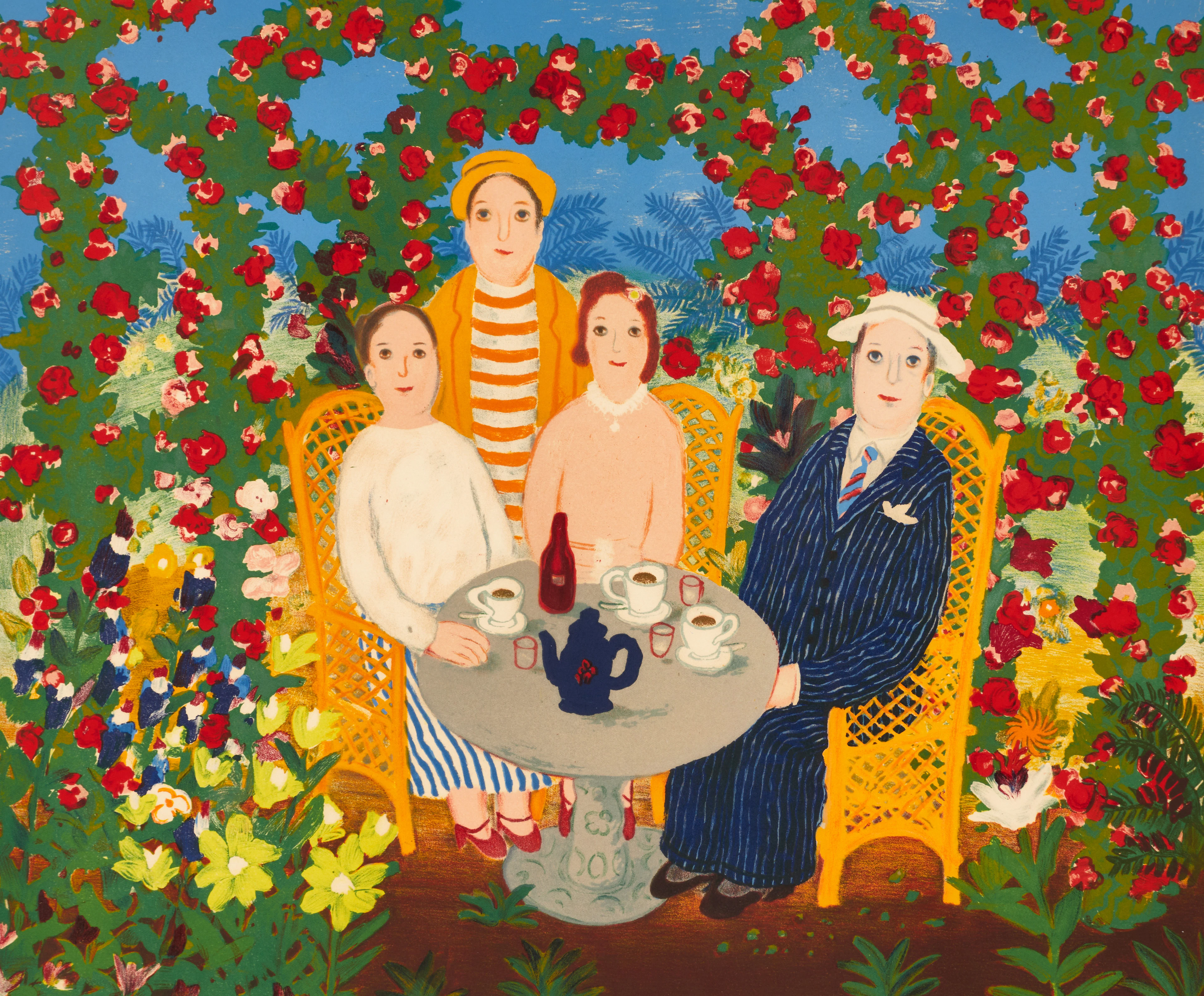 LENNART JIRLOW (SVERIGE, 1936–2020). "Dans le jardin" (I trädgården)