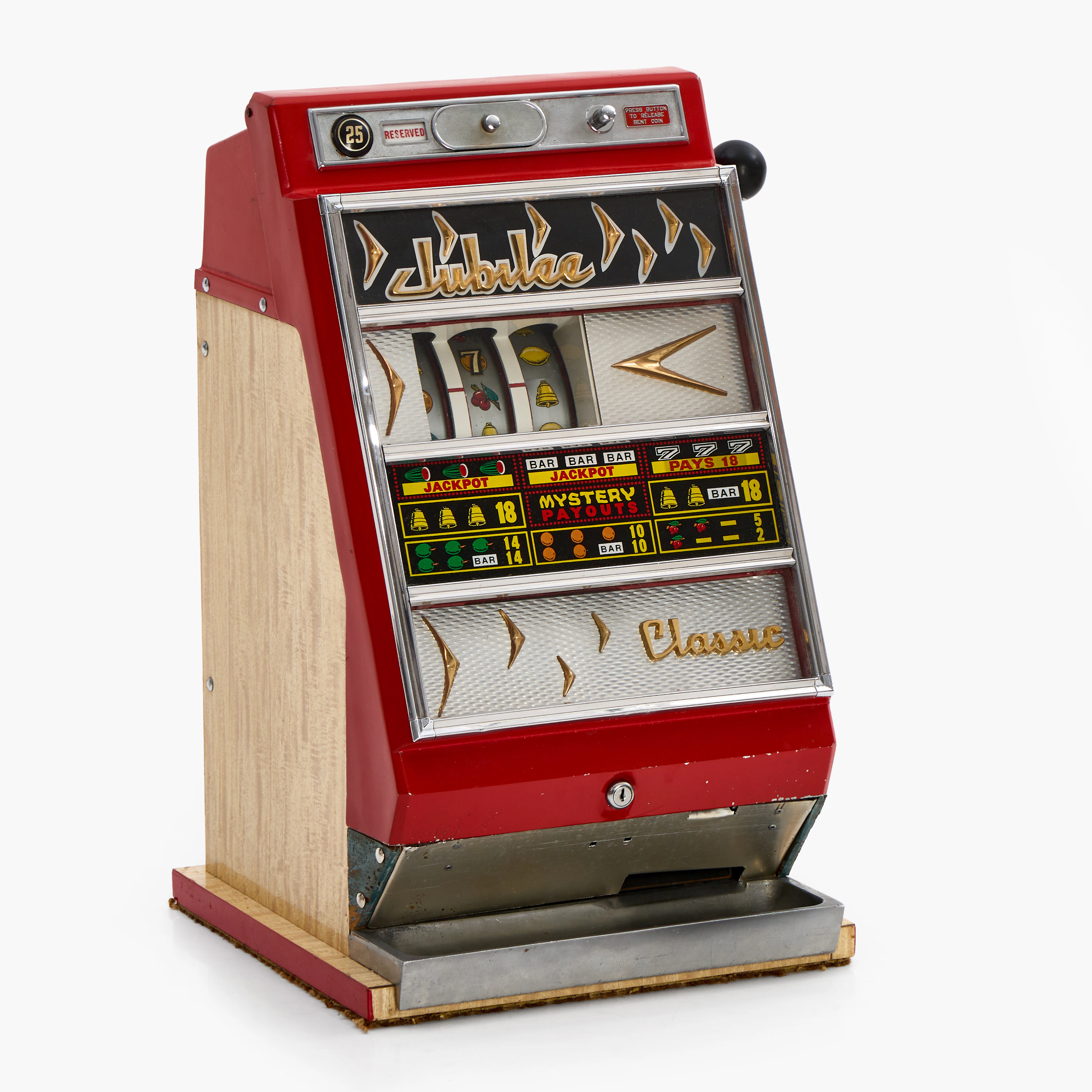 SPELMASKIN/ENARMAD BANDIT, mekanisk, Jubilee Classic, 1960-tal.