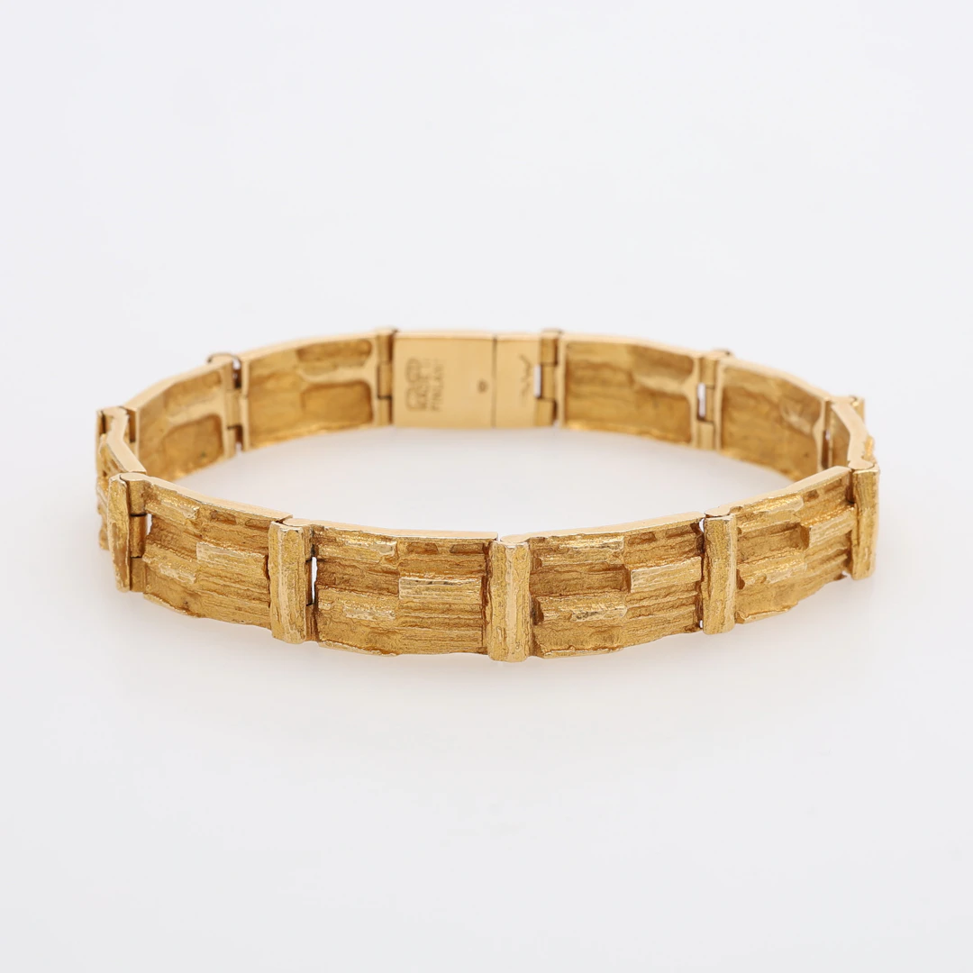 BJÖRN WECKSTRÖM. ARMBAND 18K. BJÖRN WECKSTRÖM "CASCADE". VIKT 31,0 G.