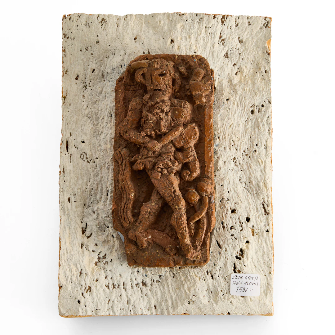 ERIC GRATE (1896–1983). Näck, signerad a tergo, relief i terrakotta