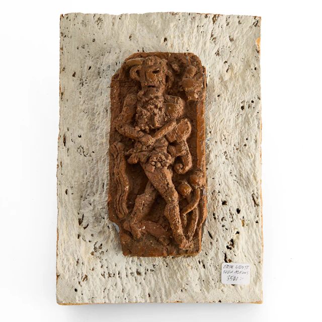 ERIC GRATE (1896–1983). Näck, signerad a tergo, relief i terrakotta