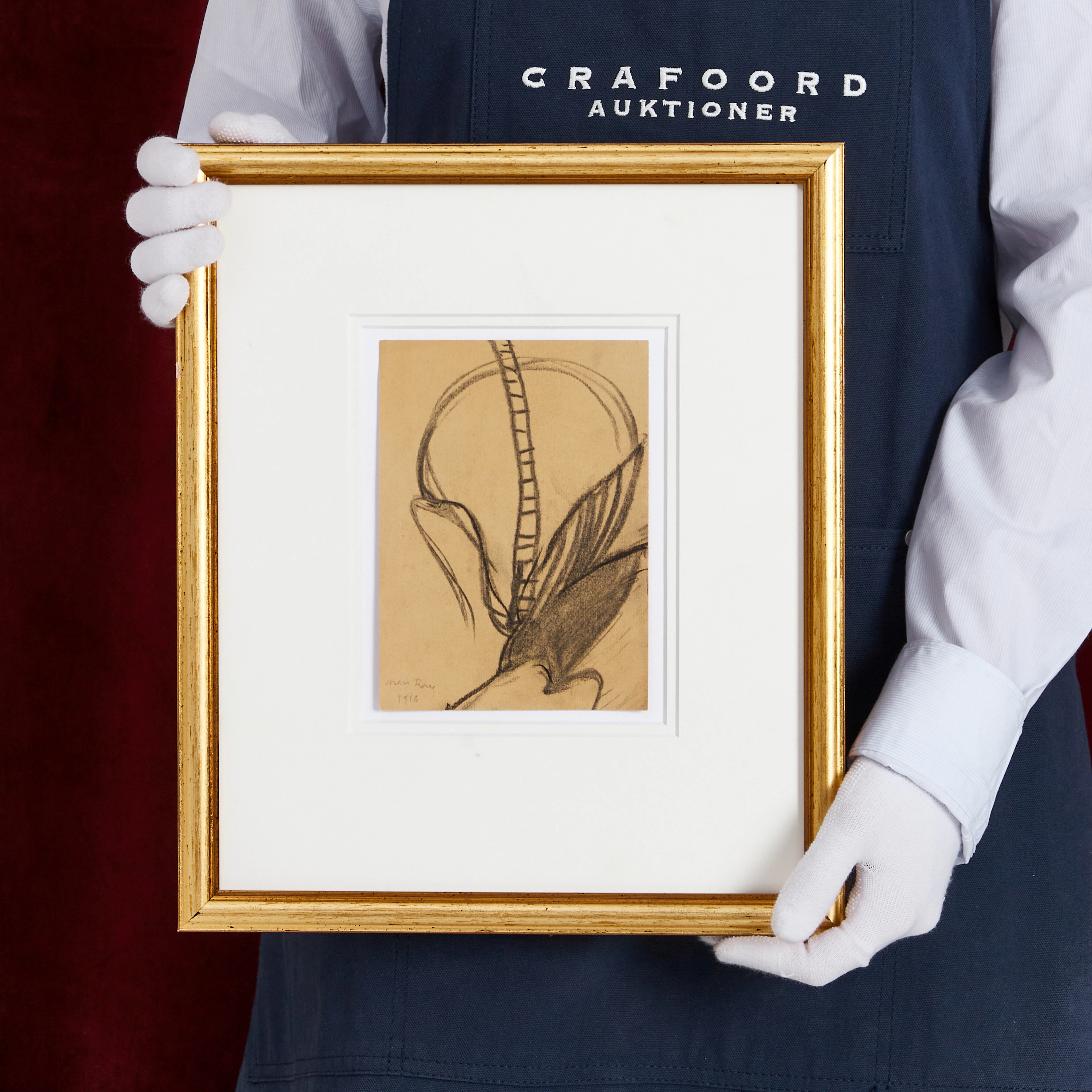 MAN RAY (USA 1890-1976 Frankrike), Sans titre (1916), signerad och