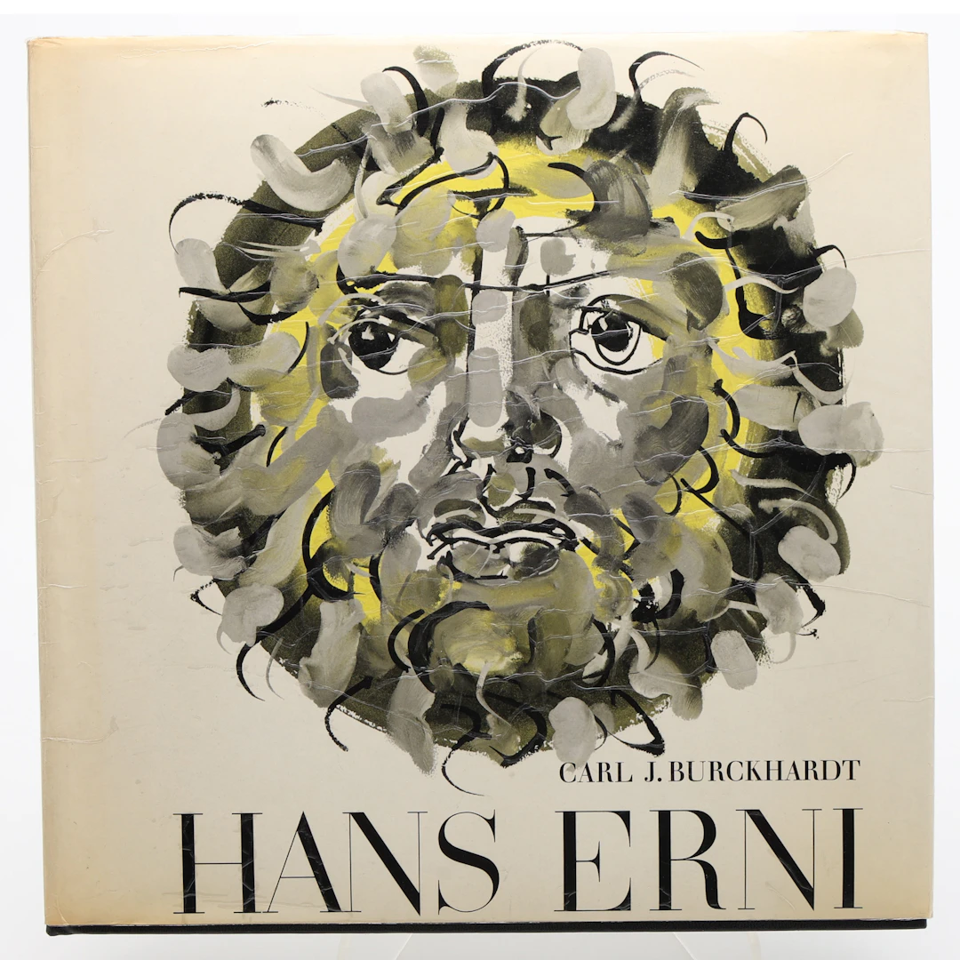 HANS ERNI, SCHWEIZISK KONSTNÄR (1909-2015). CARL J. BURCKHARDTS MONOGRAFI