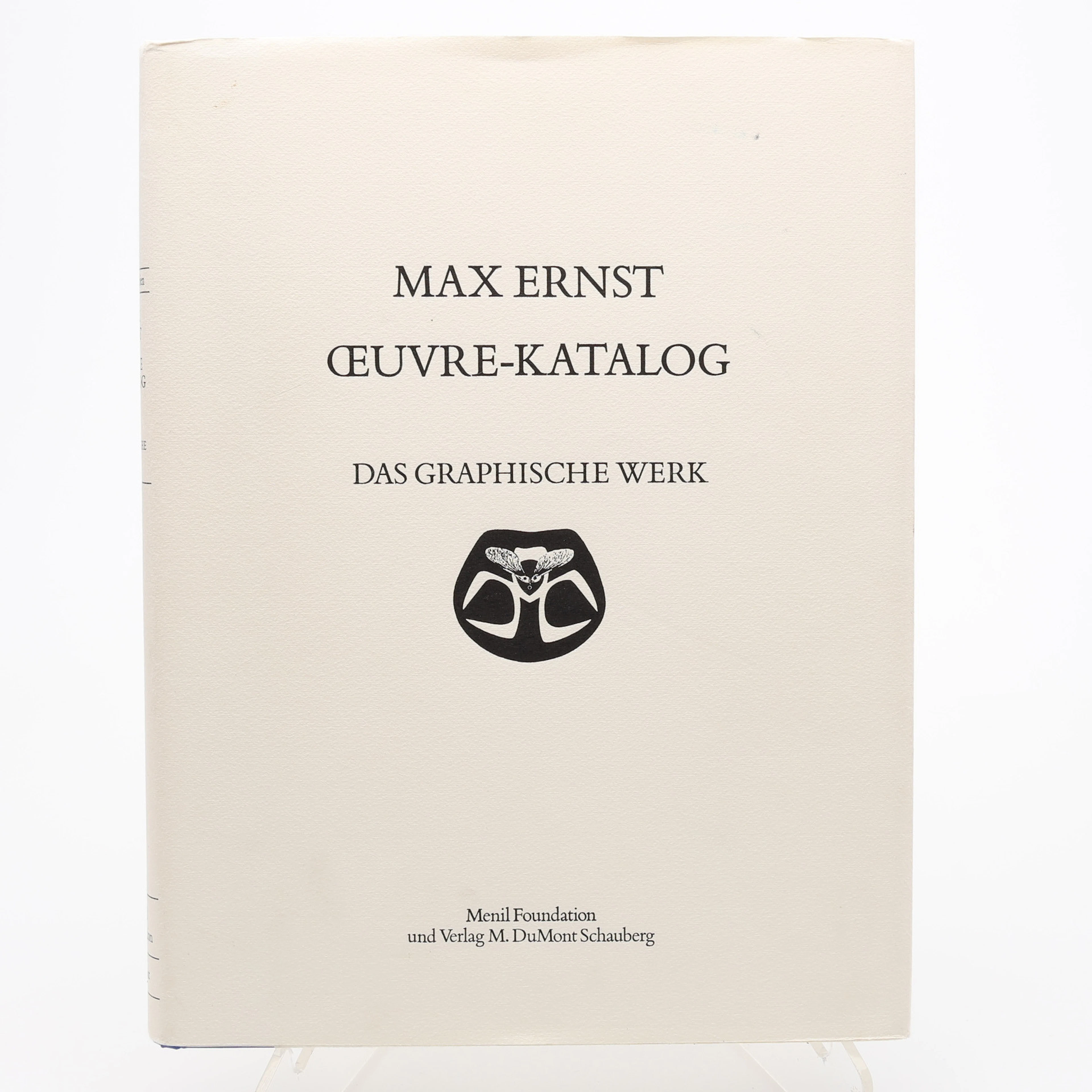 MAX ERNST, TYSK KONSTNÄR, (1891-1976). DAS GRAPHISCHE WERK - OEUVRE-KATALOG