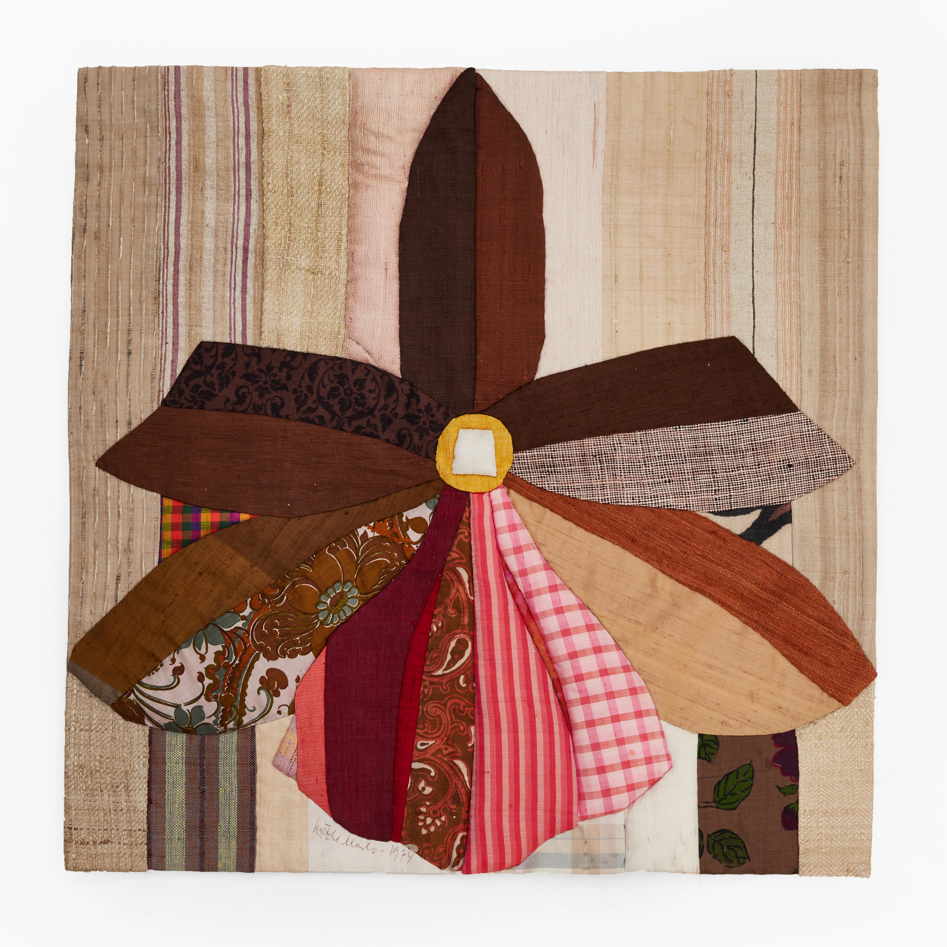 KÄTHE WULFF-MASLO (Estland/Sverige, 1915-1993). Rödbrun Miltonia-Orkidé