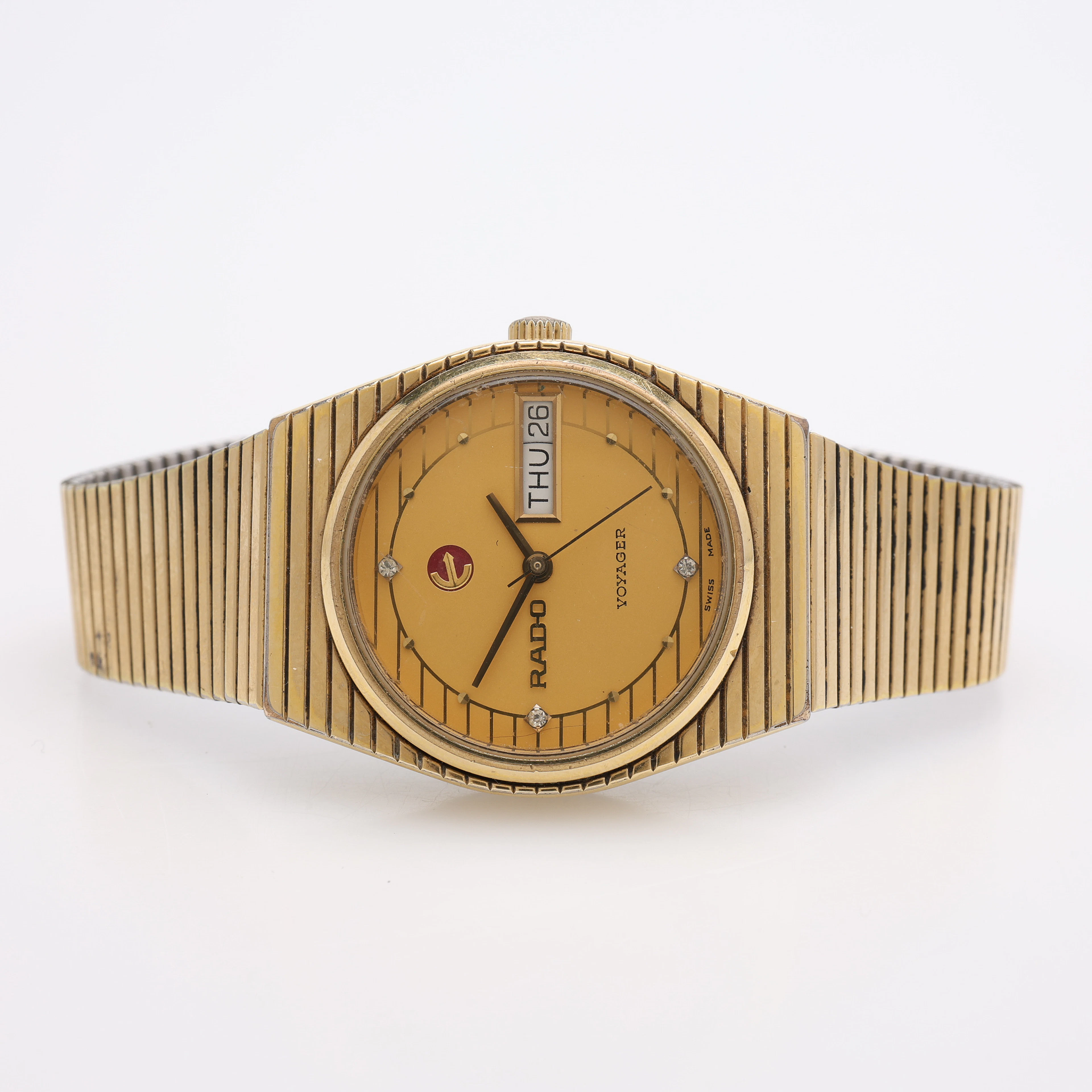 ARMBANDSUR, STÅL, RADO VOYAGER, AUTOMATISKT UPPDRAG.