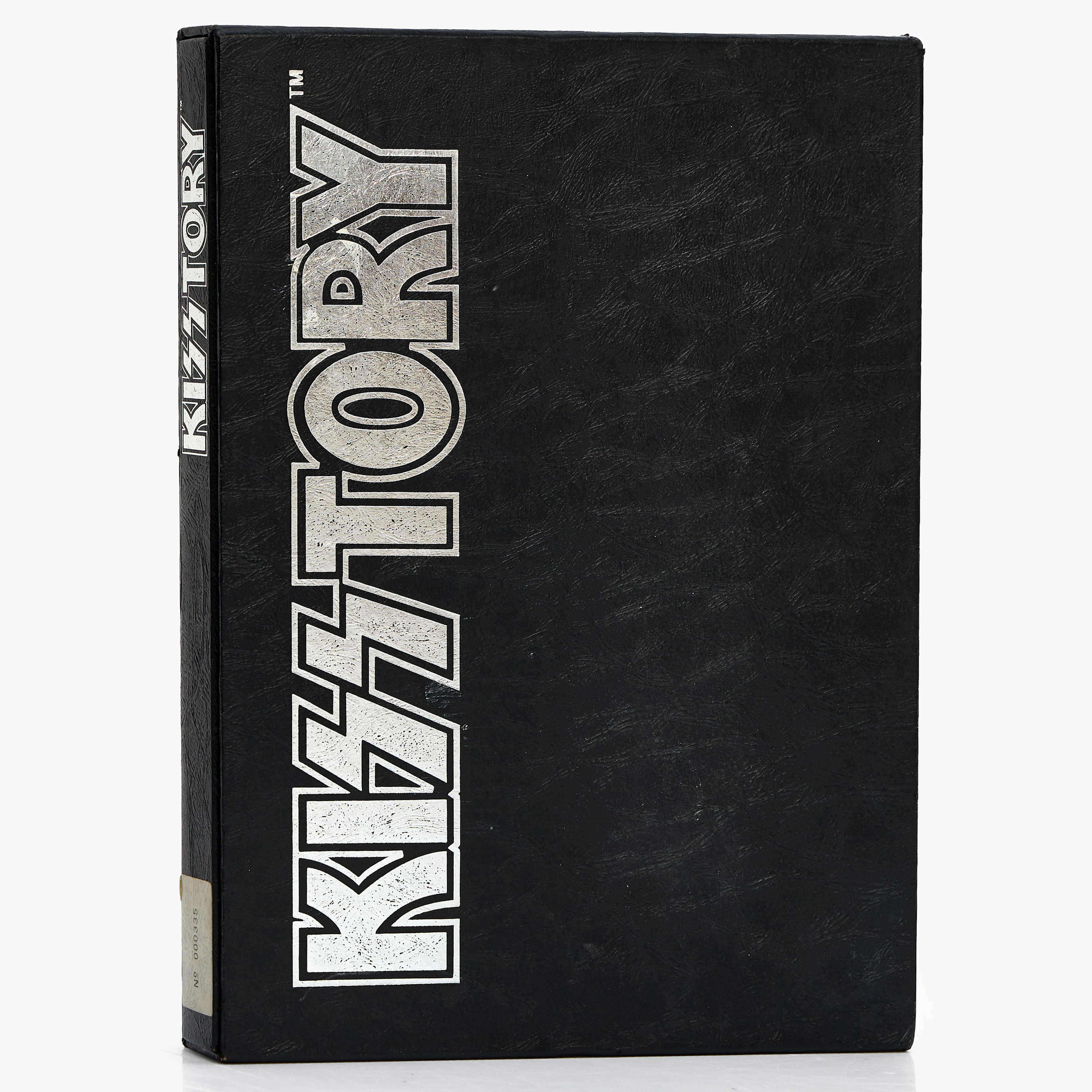 KISS, AUTOGRAFER, Bok: ”Kisstory", publ. Kisstory ltd. 1994, signerad