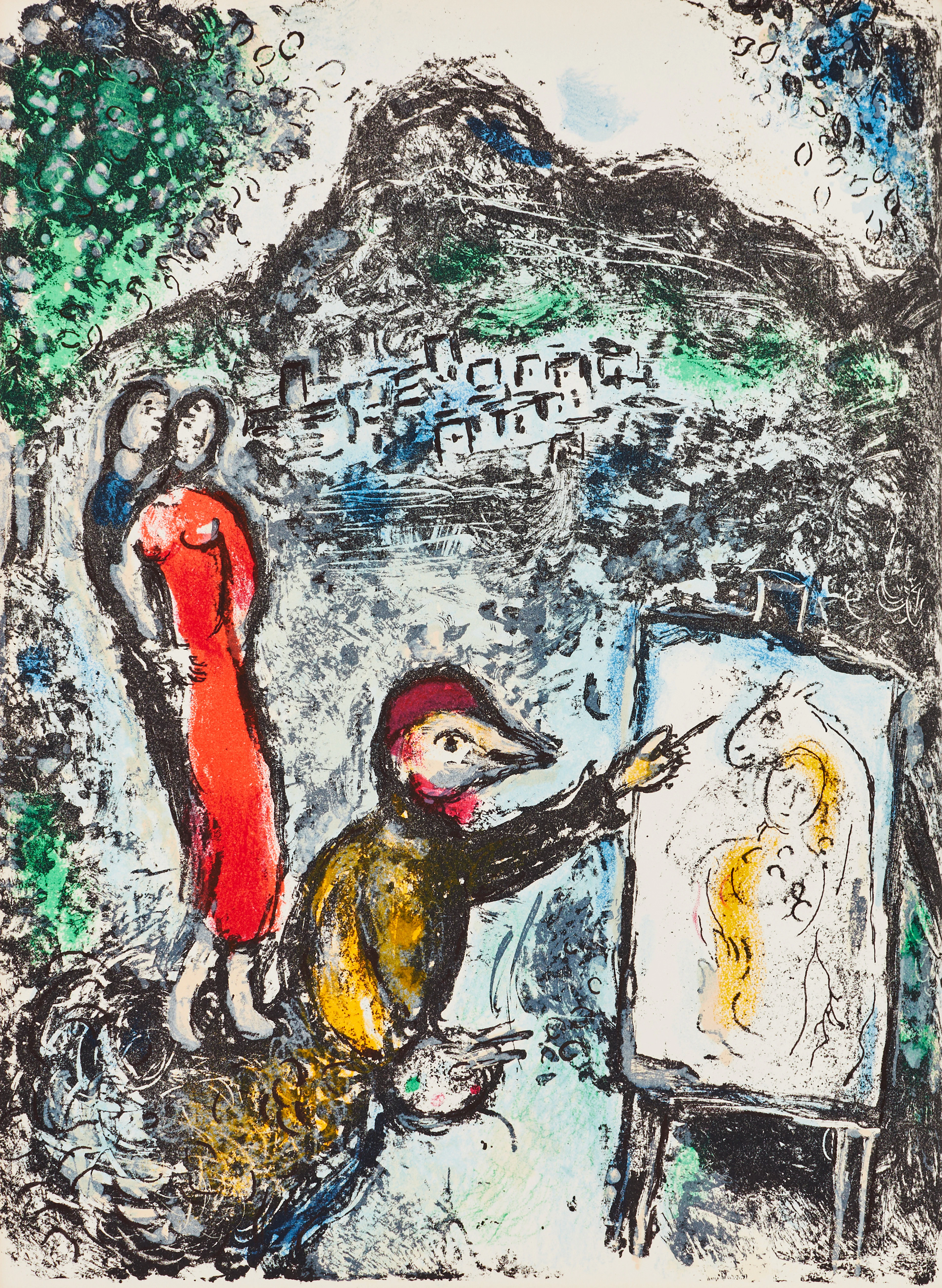 MARC CHAGALL (Frankrike, 1887-1985), Konstbok - Keramik, Skulptur.