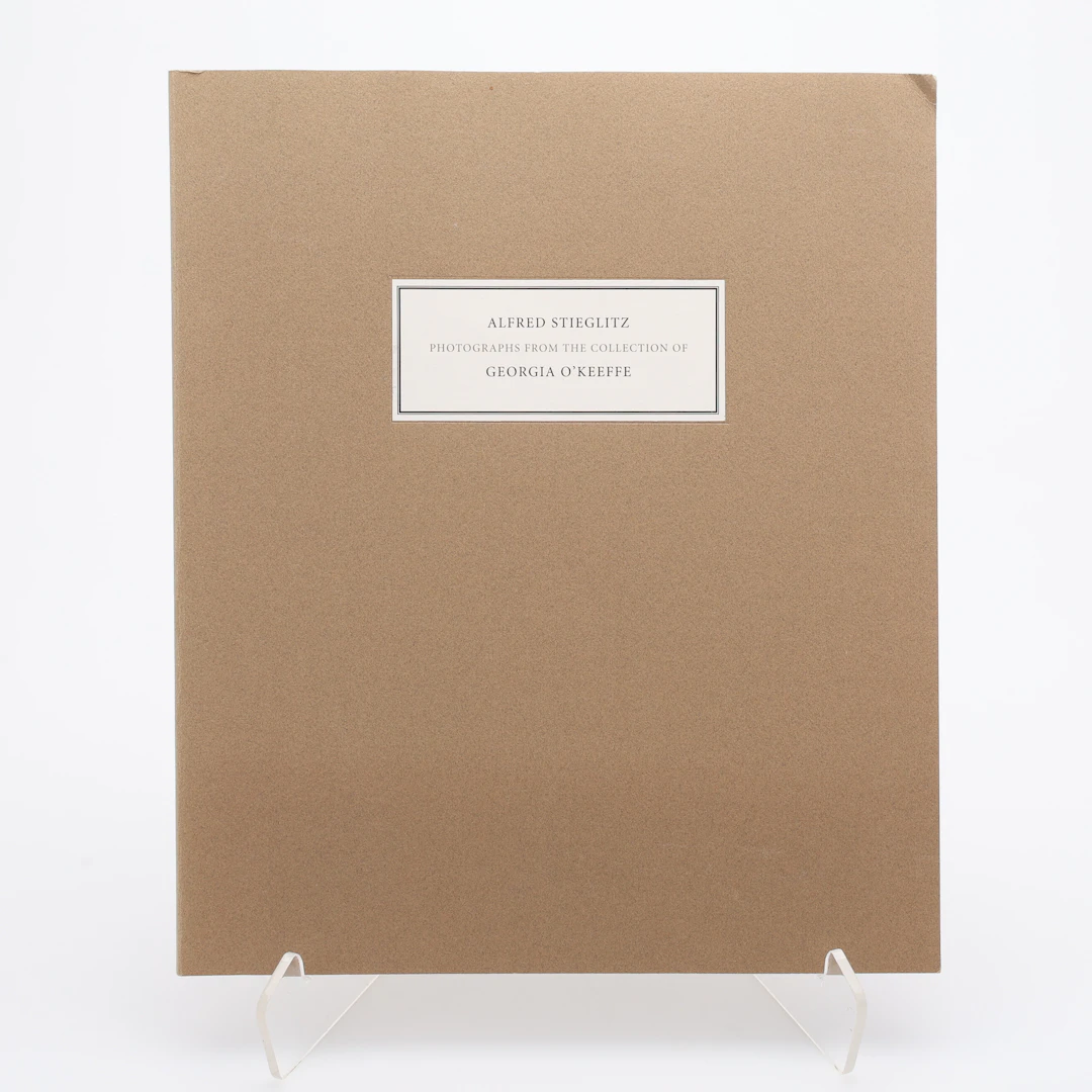 ALFRED STIEGLITZ UTSTÄLLNINGSKATALOG "PHOTOGRAPHS FROM THE COLLECTION