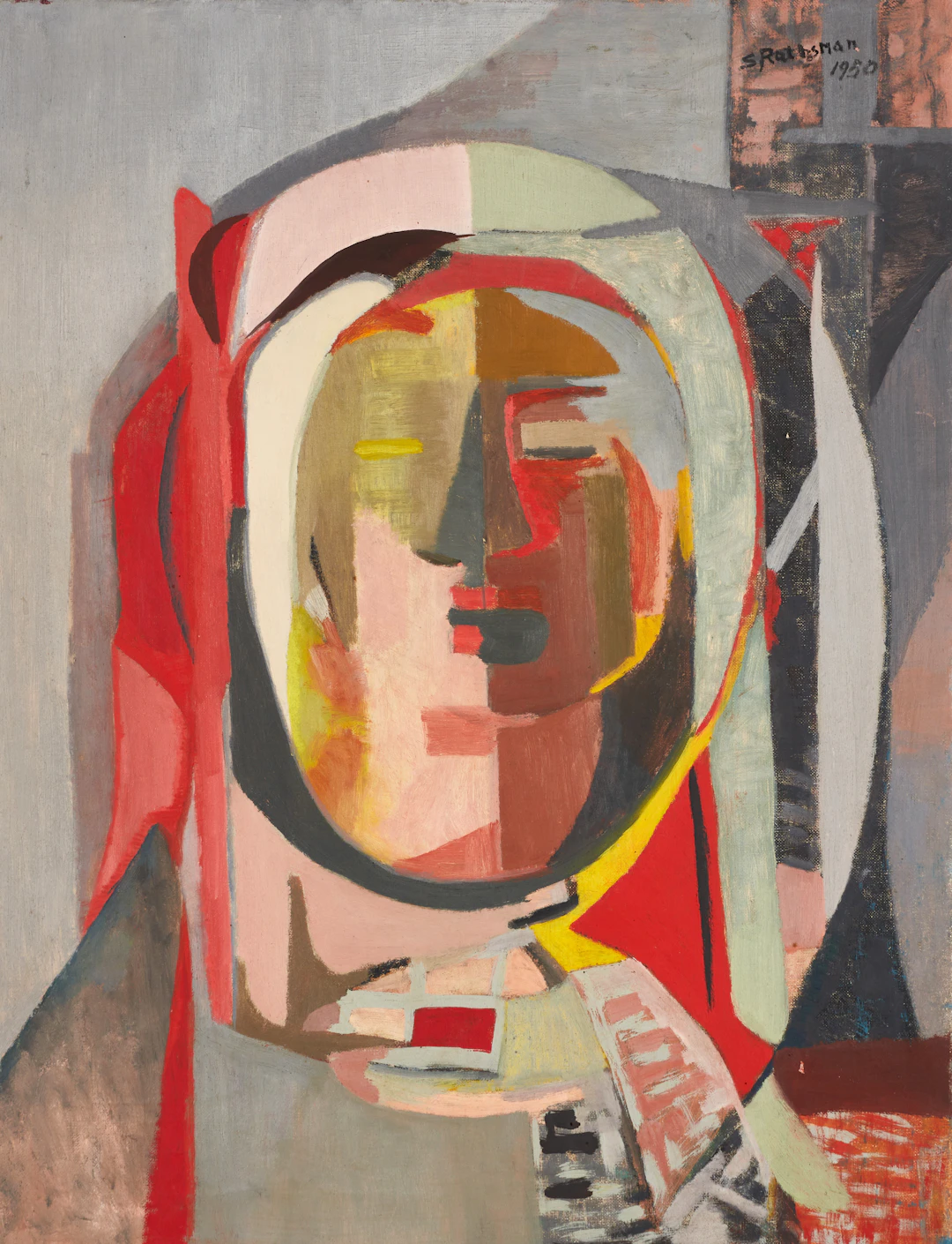 SIRI RATHSMAN (1895–1974). ”Arabgosse”, signerad och daterad S Rathsman
