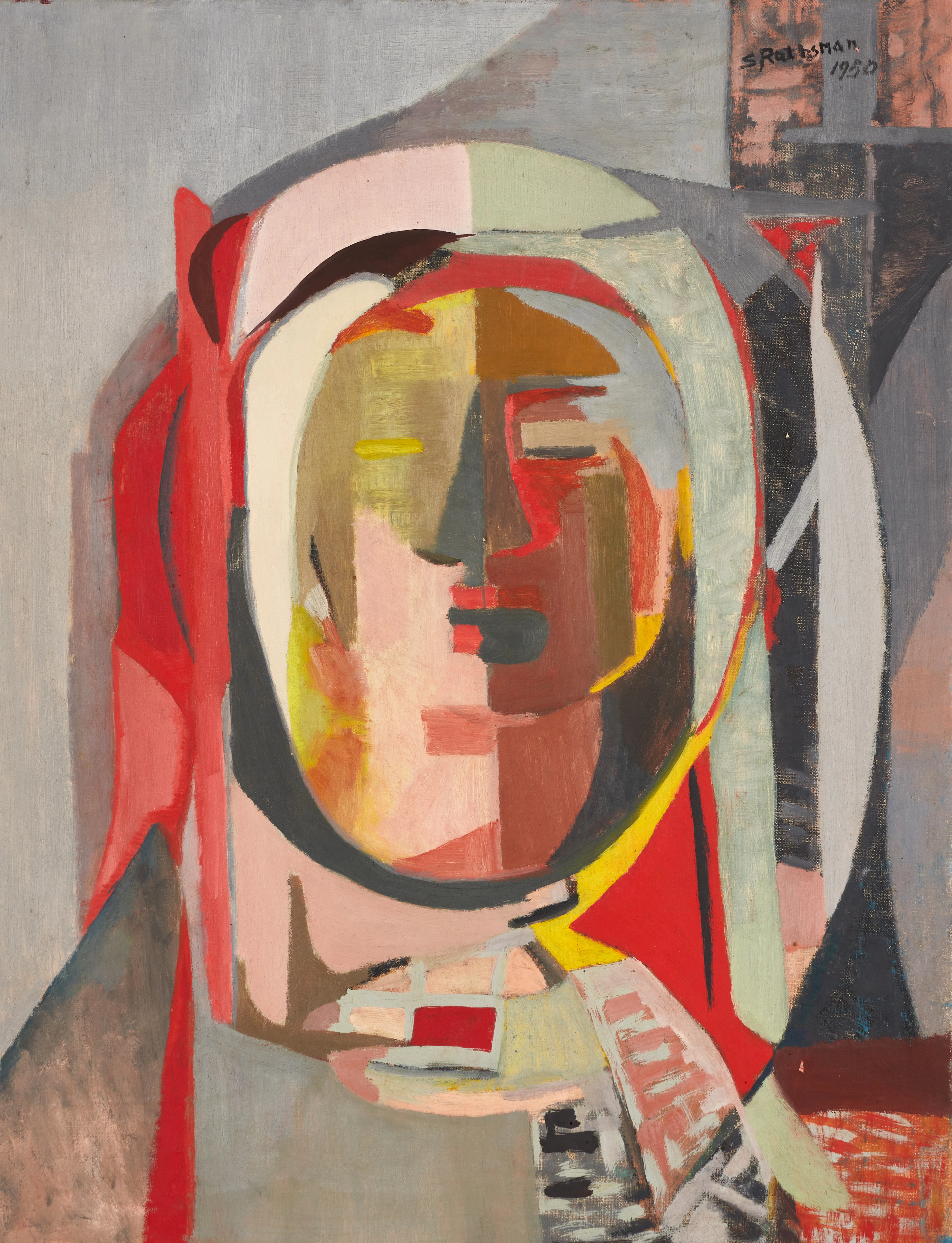 SIRI RATHSMAN (1895–1974). ”Arabgosse”, signerad och daterad S Rathsman