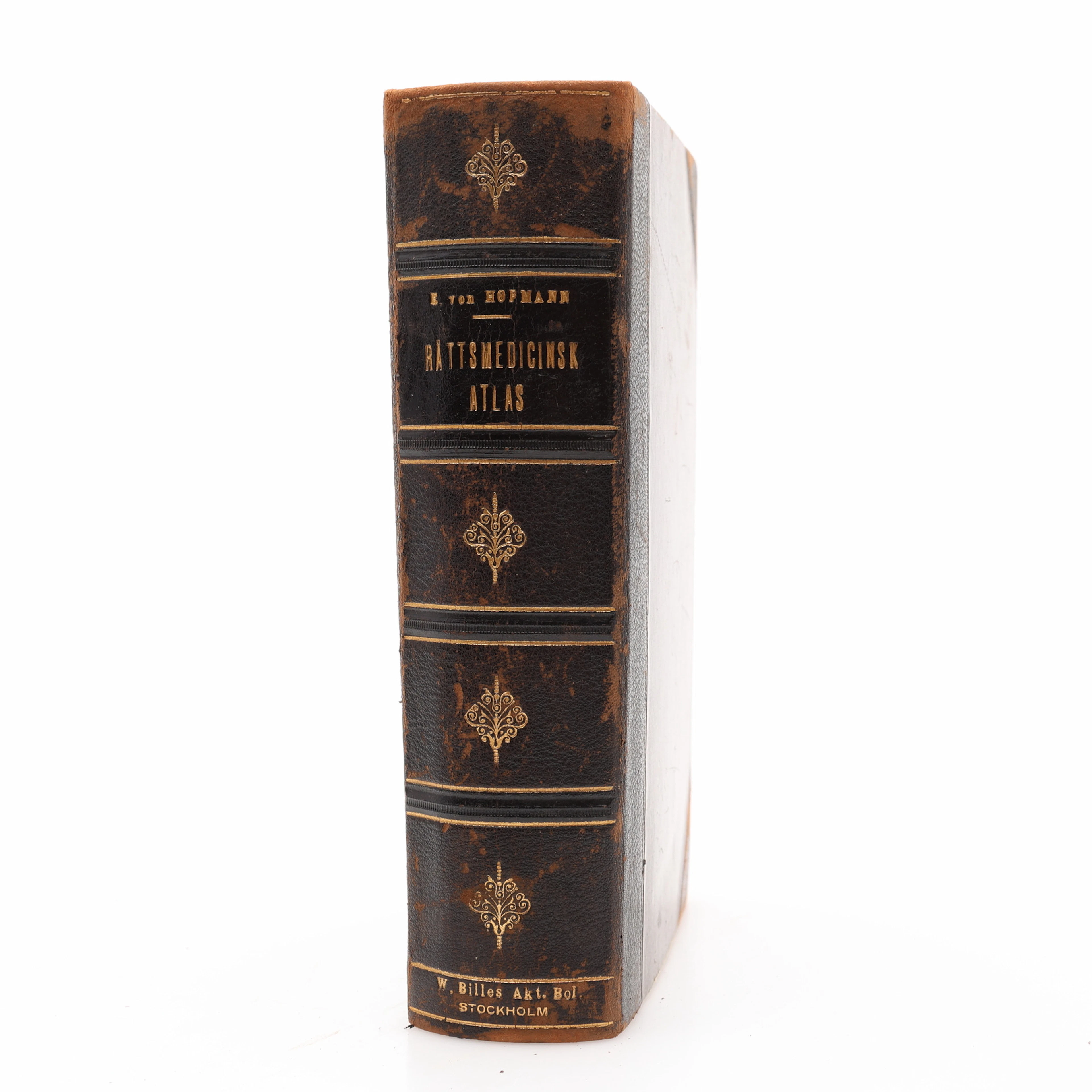 RÄTTSMEDICIN. EDUARD VON HOFMANNS RÄTTSMEDICINSKA ATLAS FRÅN 1898