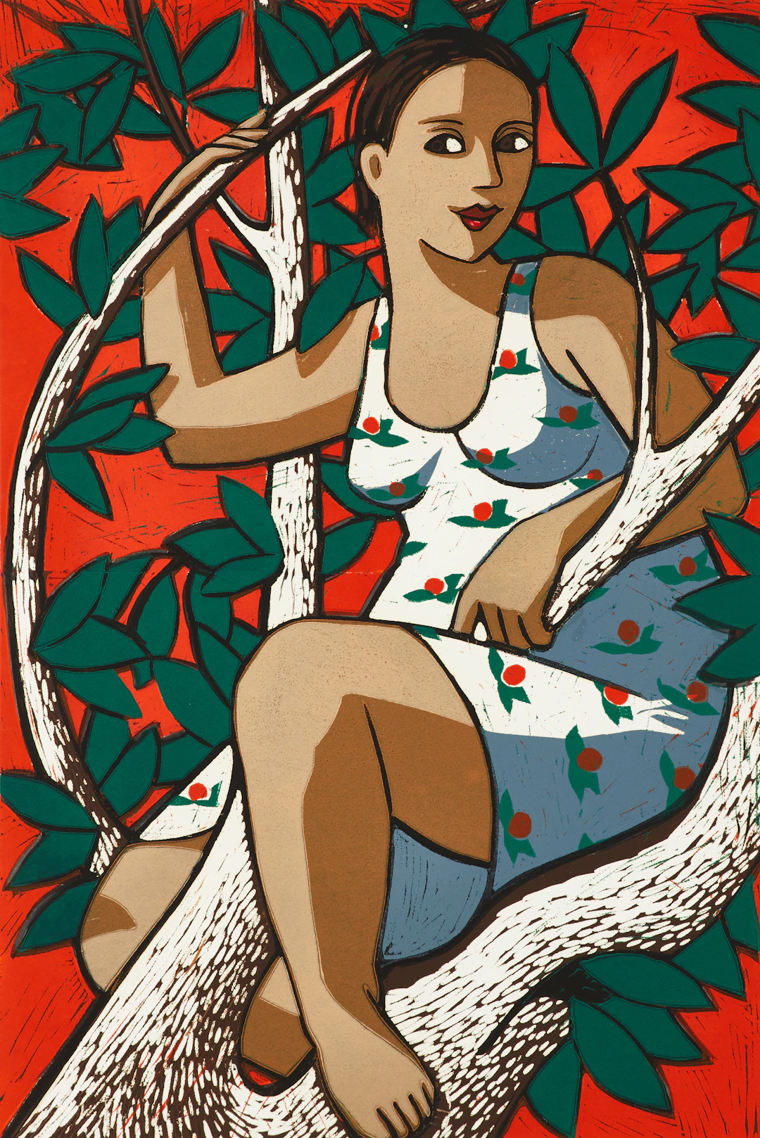 ANITA KLEIN (Australien, född 1960), "Goddess of the orange tree"