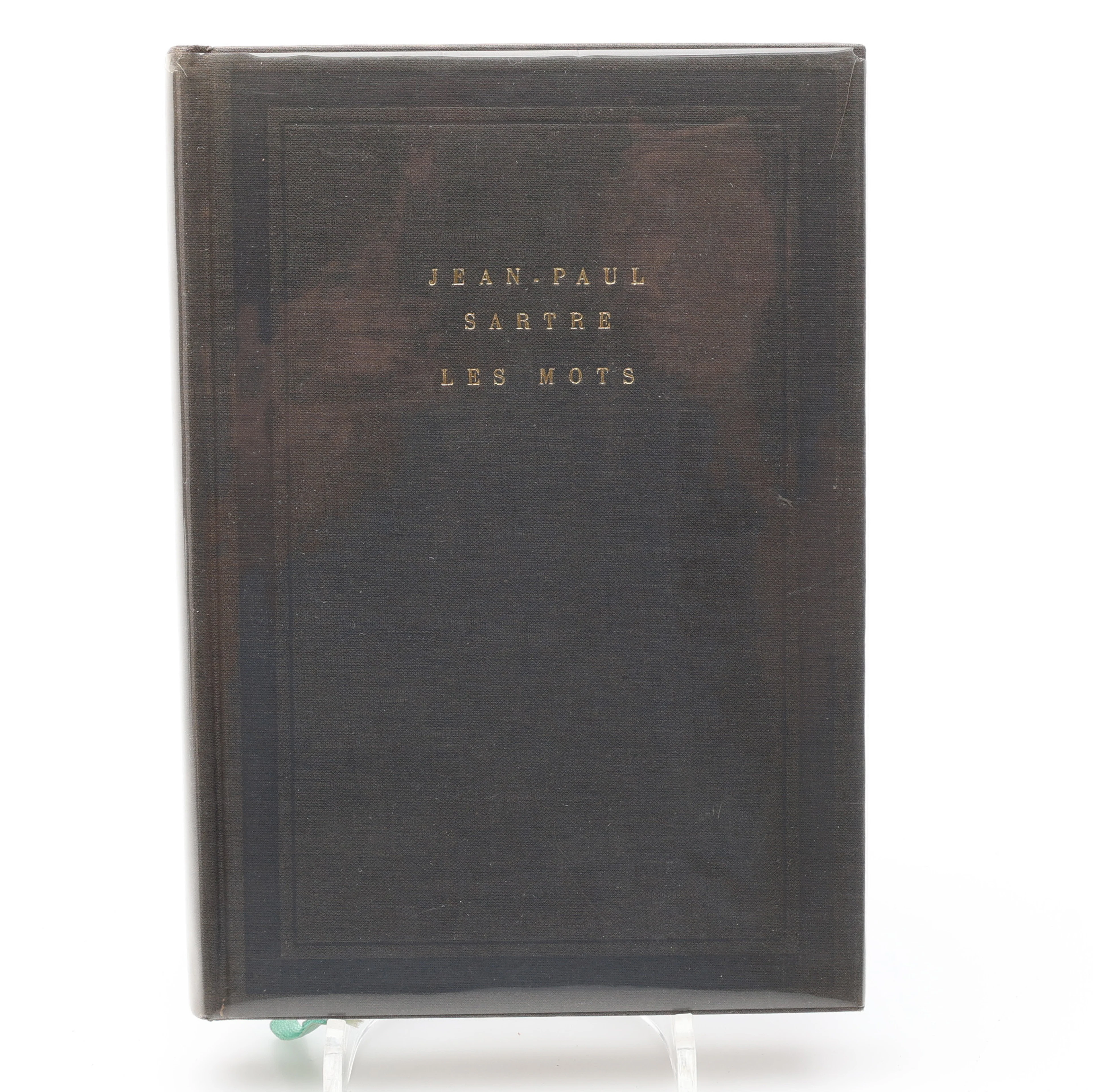 JEAN-PAUL SARTRES LES MOTS I EDITION SOLEIL PÅ GALLIMARD 1964.