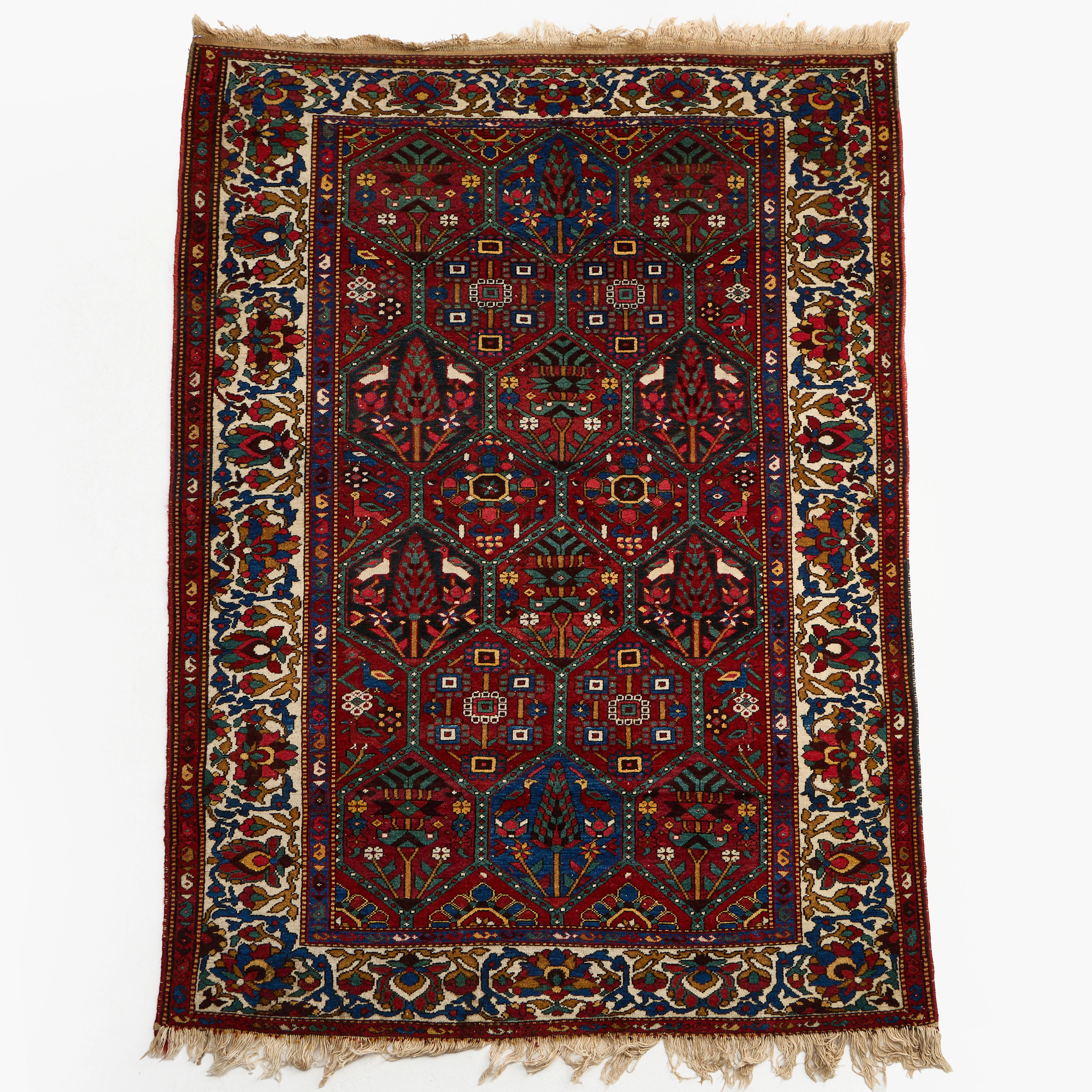 ORIENTMATTA, Bakhtiari, semiantik, trädgårdsmotiv, ca. 205 x 150 cm.