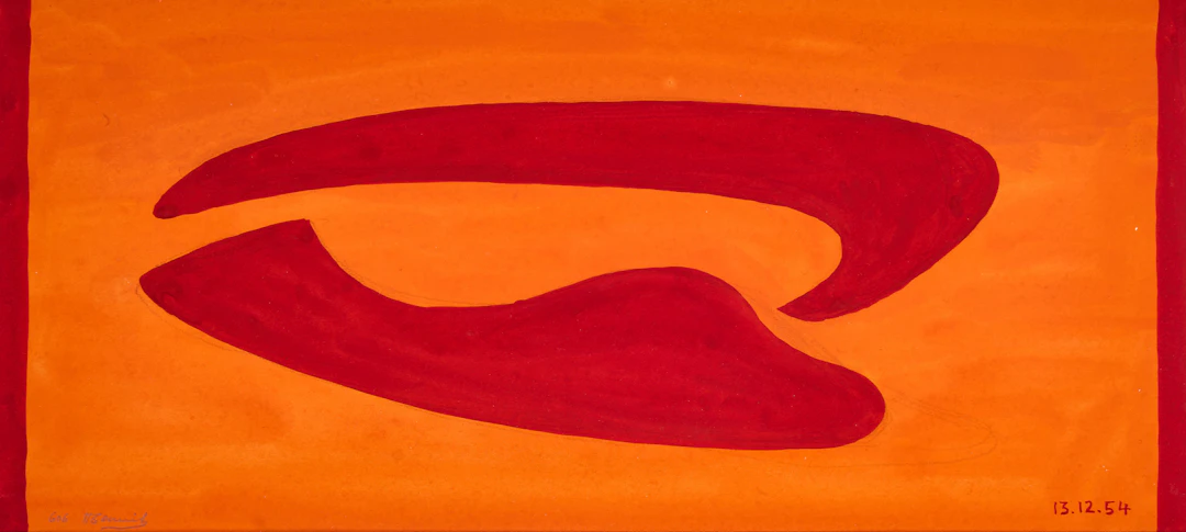 HEINZ SEVENICH (Aachen/Tyskland 1935-2023): "Kombination 606", signerad