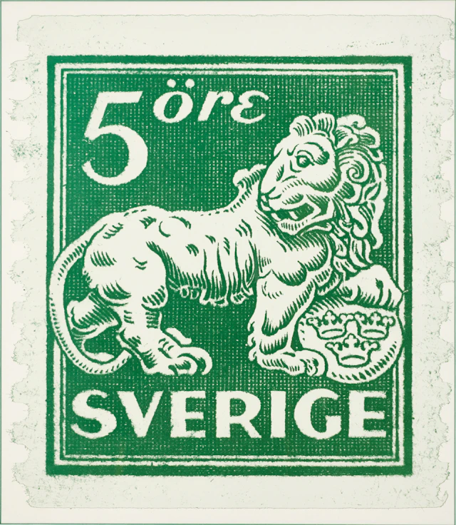 POSTENS FILATELIAVDELNING, planscher, 2 st, "5 öre" & "10 öre", 1972