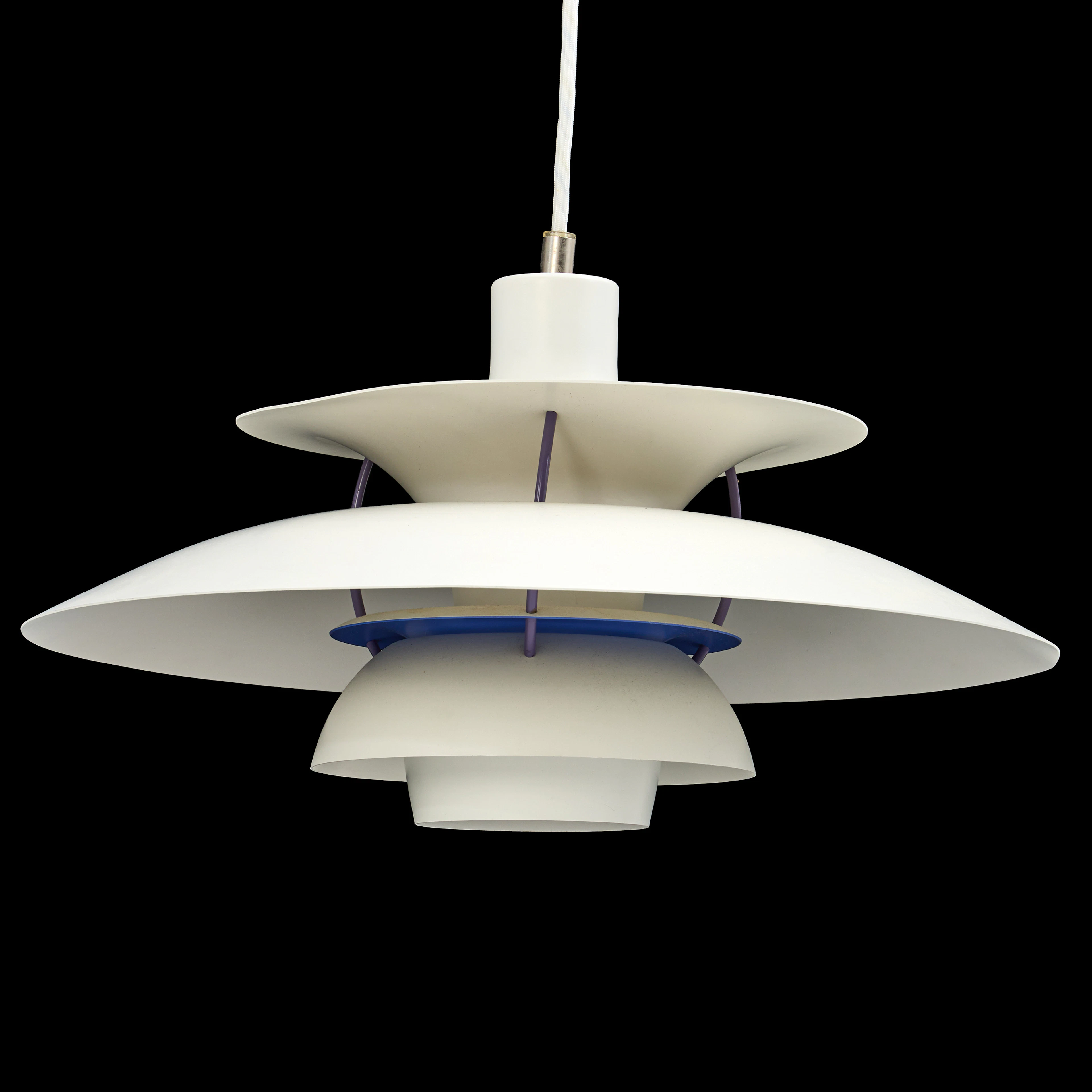 POUL HENNINGSEN. Taklampa / pendel, "PH 5", Louis Poulsen, Danmark.