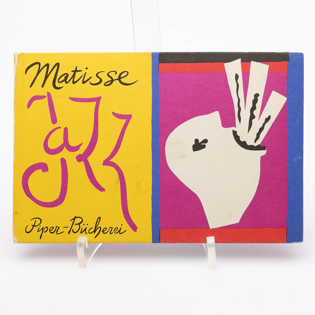 MODERNISM. HENRI MATISSE'S JAZZ I EN TYSK NYUTGÅVA PÅ R. PIPER VERLAG 1957.