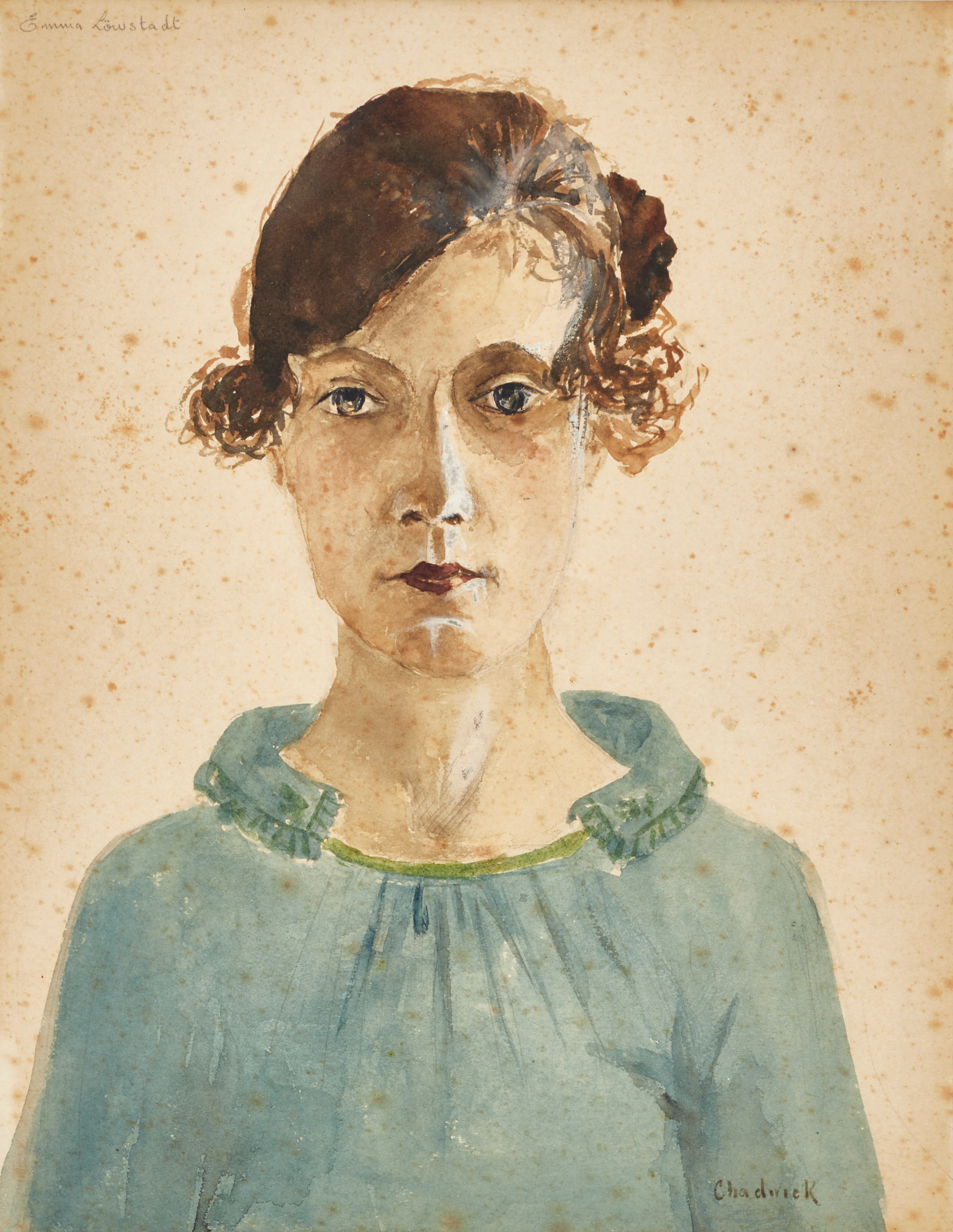 FRANCIS BROOK CHADWICK (USA, 1850-1943), "Emma Löwstadt" (Chadwick)