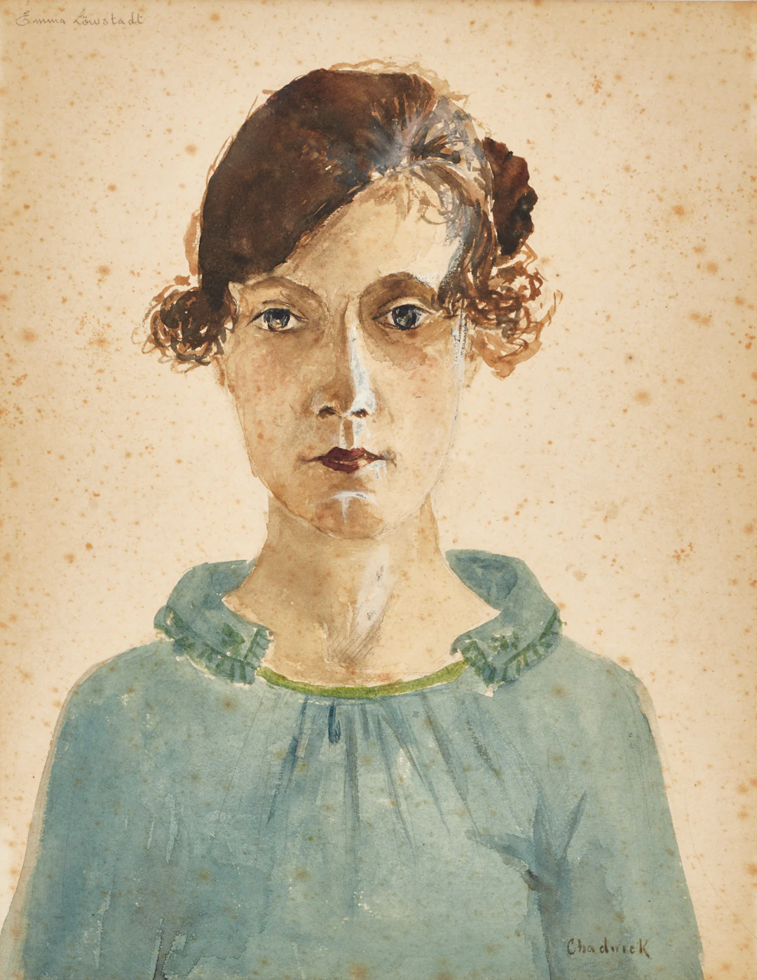 FRANCIS BROOK CHADWICK (USA, 1850-1943), "Emma Löwstadt" (Chadwick)