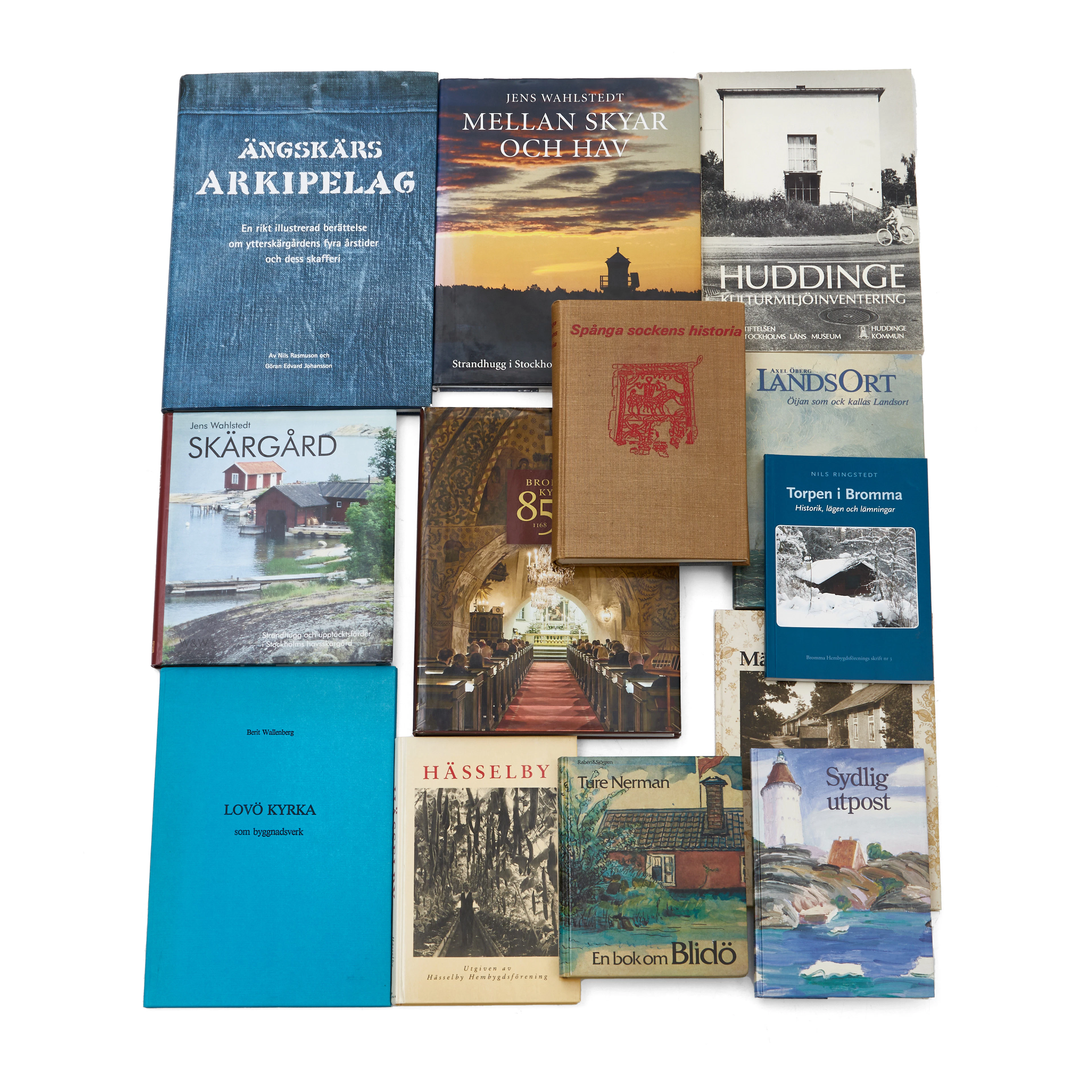 BÖCKER OM STOCKHOLMS OMGIVNINGAR (48 vol.)
