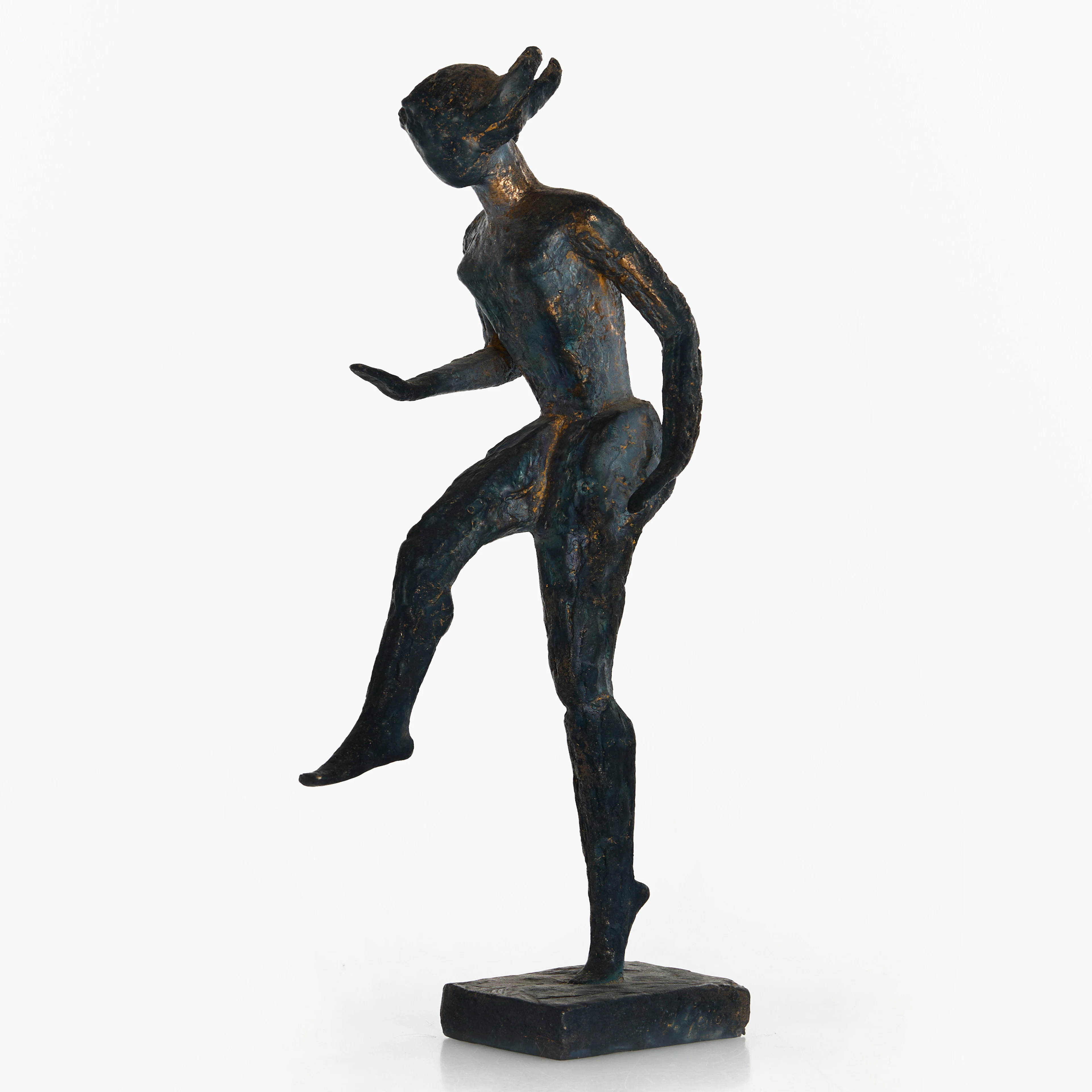 INGRID GEIJER RÖNNINGBERG (Piteå 1895–1983 Stockholm). Skulptur, patinerad