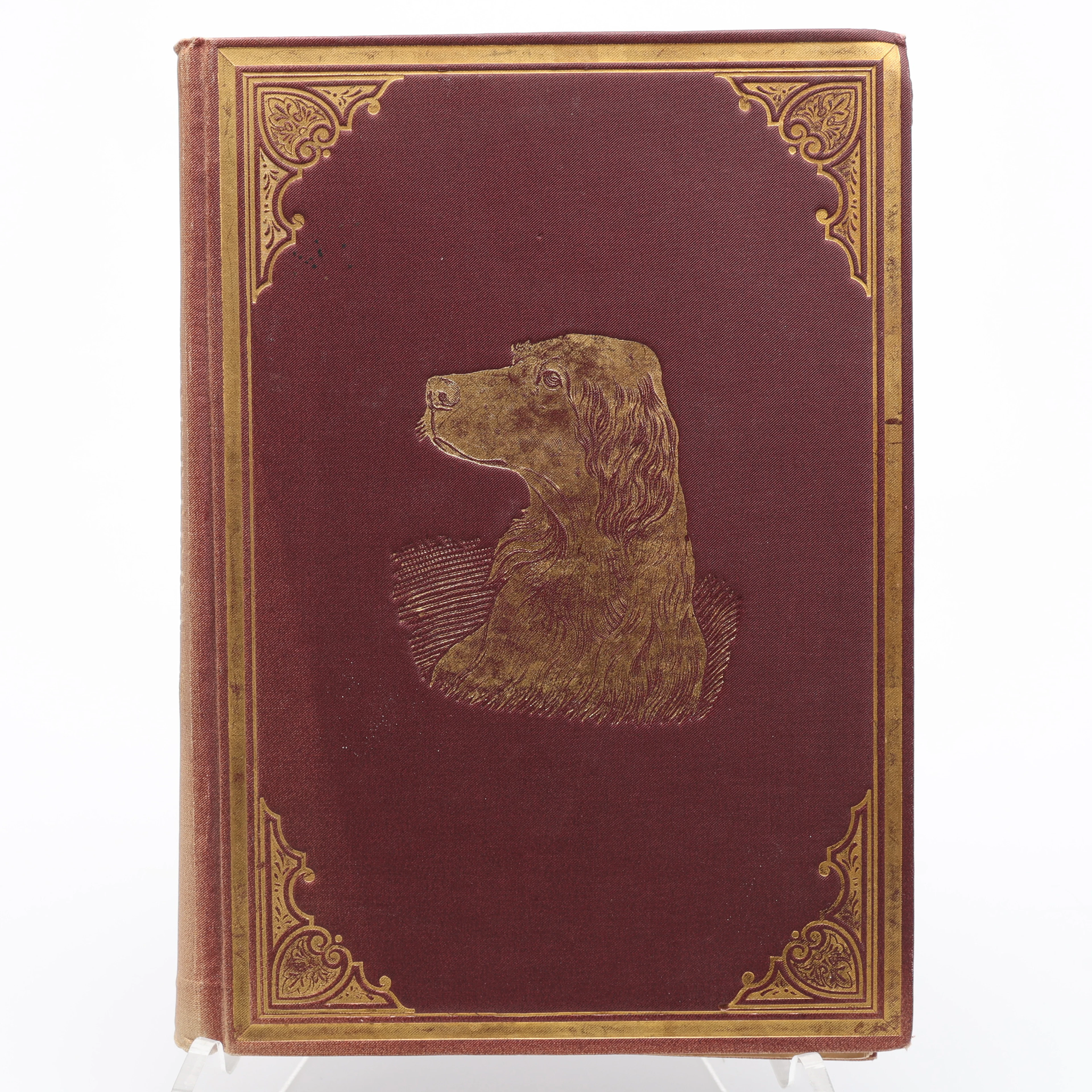 ARTHUR WENDELS BOK OM SETTERN 1890 MED FJORTON LITOGRAFERADE PLANSCHER